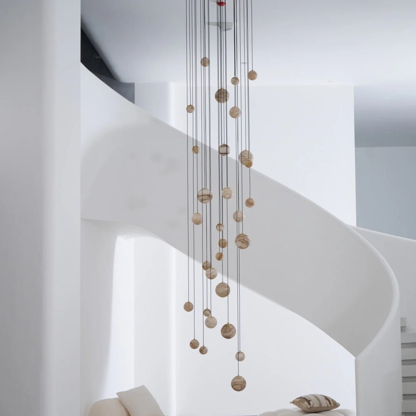 Sultana Alabaster Cluster Chandelier - Image 35