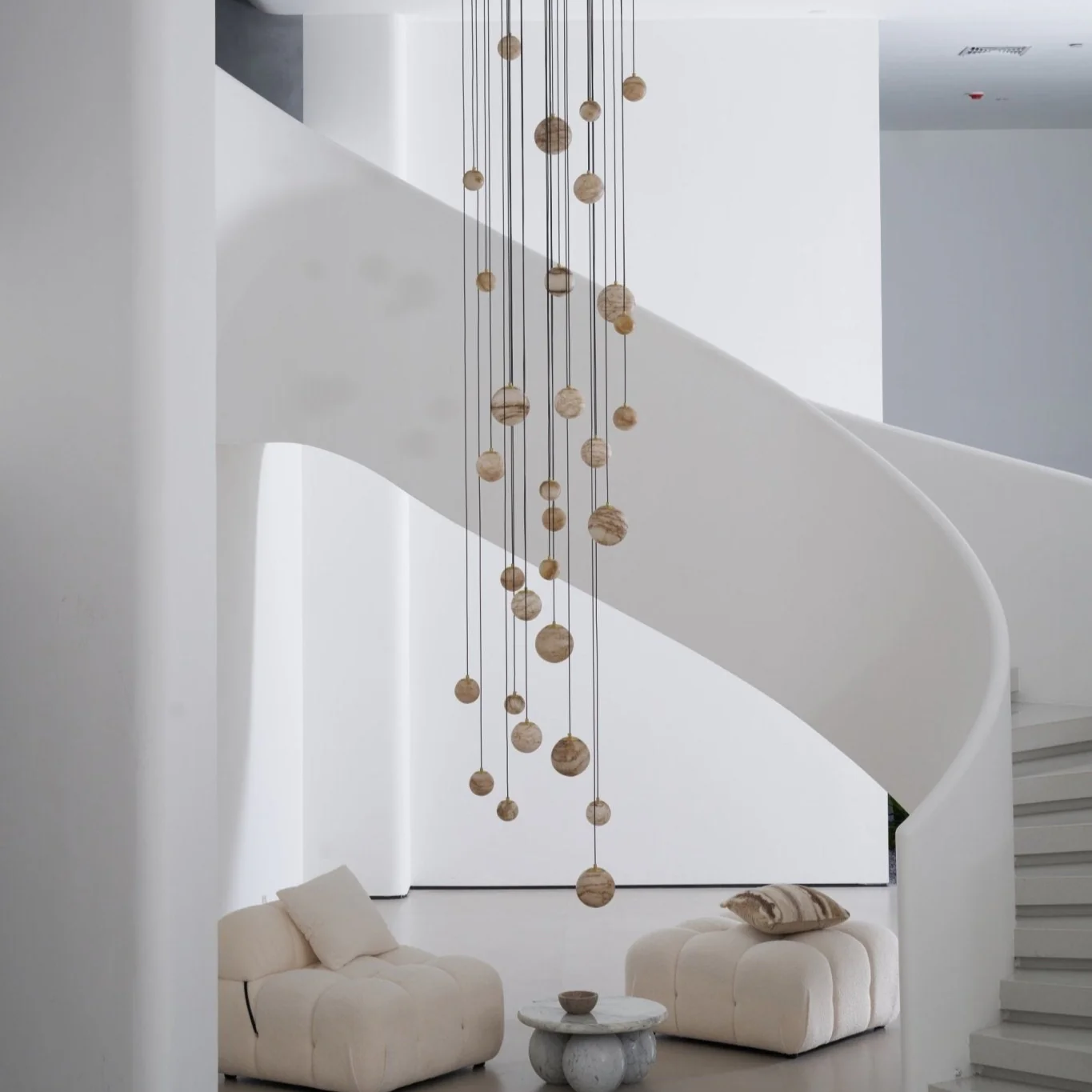 Sultana Alabaster Cluster Chandelier - Image 36