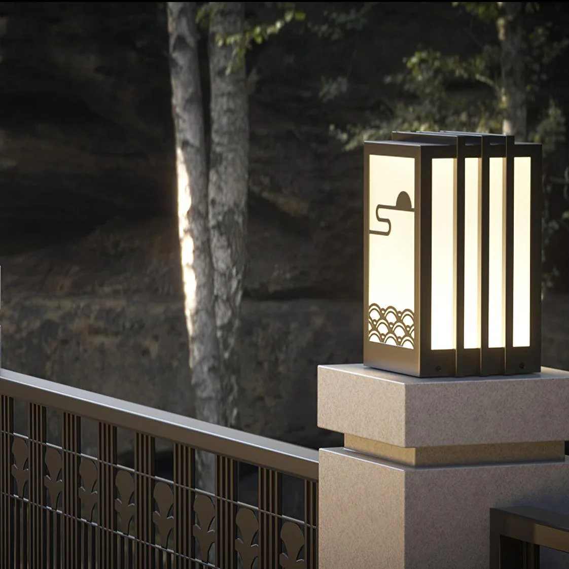 Sunrise Pattern Outdoor Light - Image 12