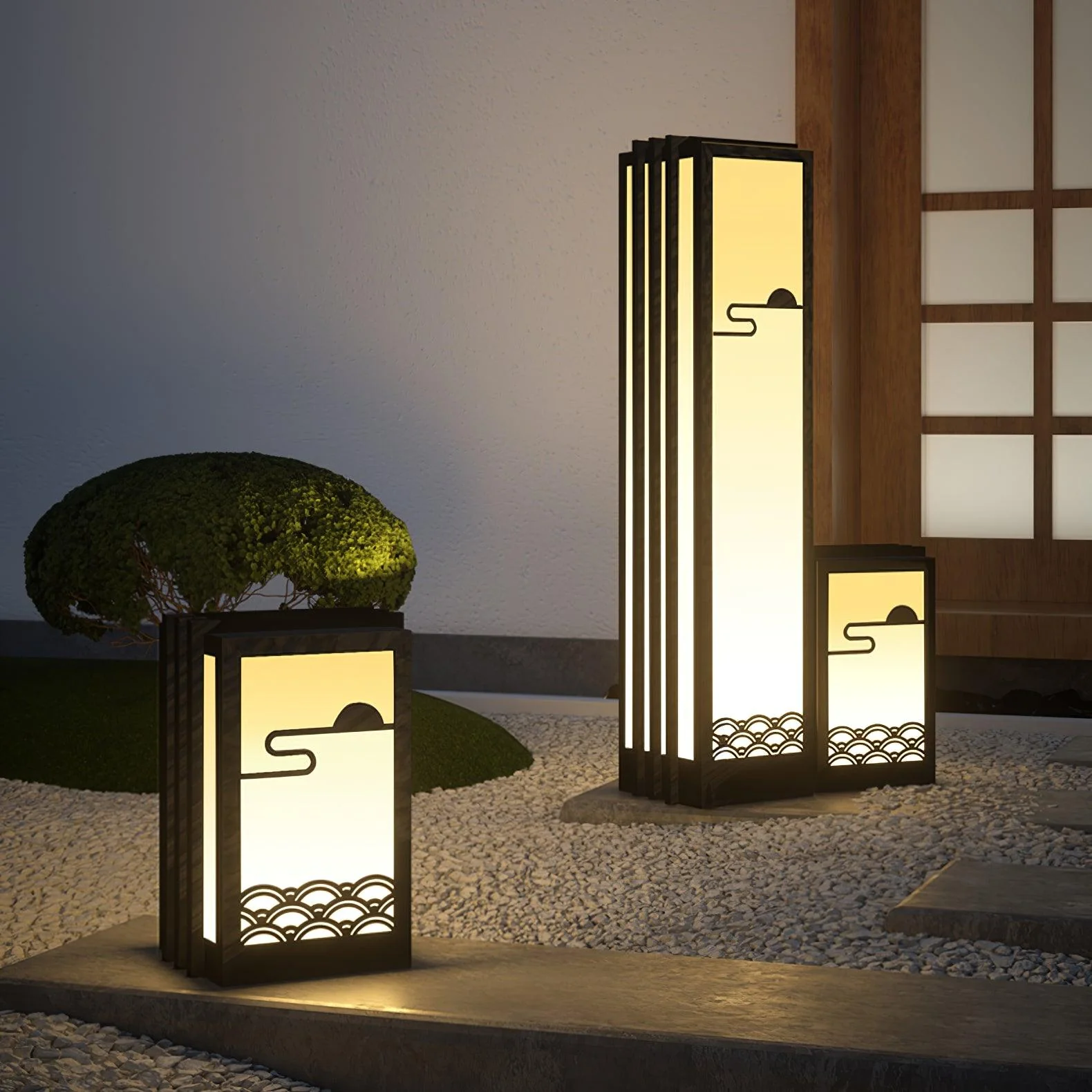 Sunrise Pattern Outdoor Light - Image 2