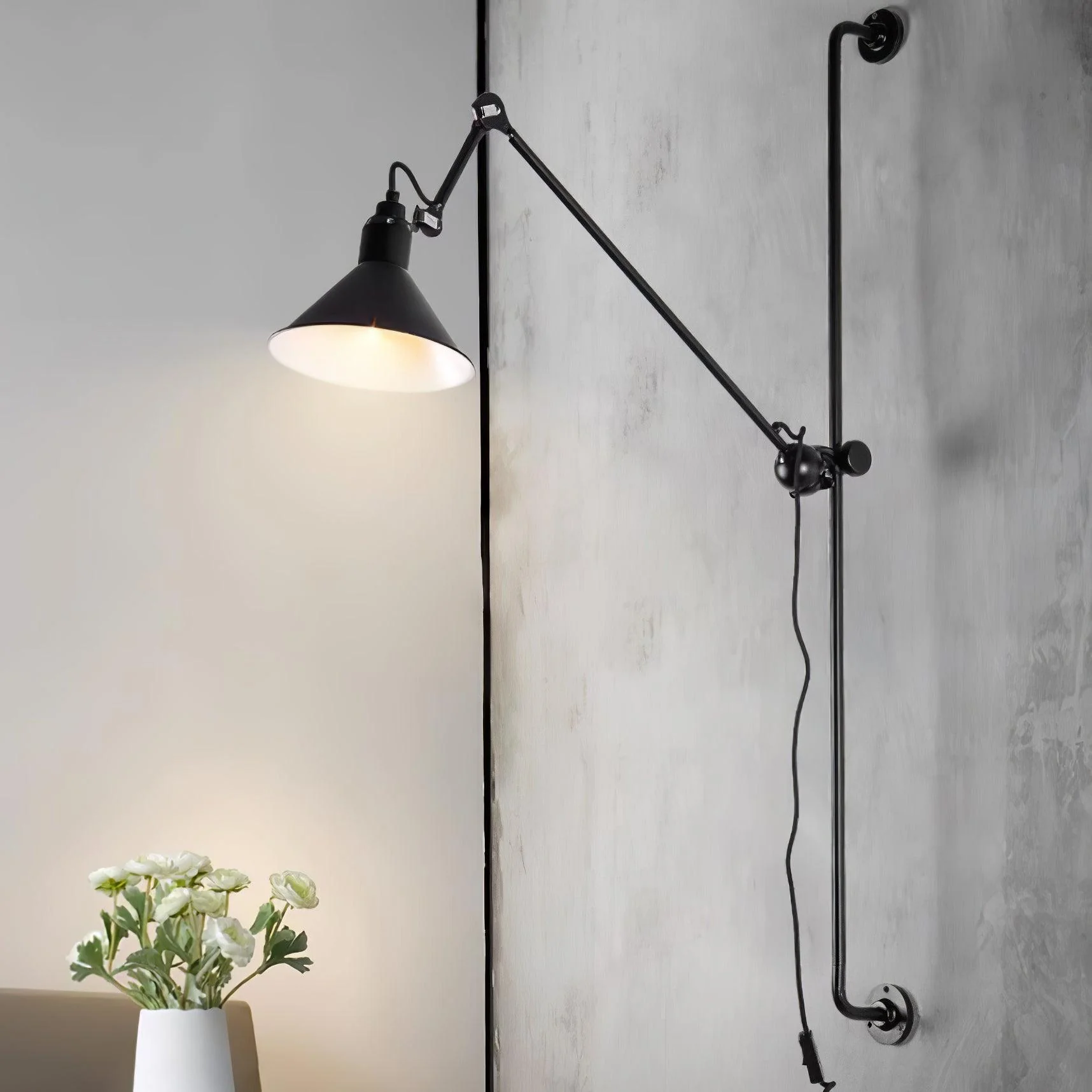 Support Frame Rocker Wall Lamp - Image 8