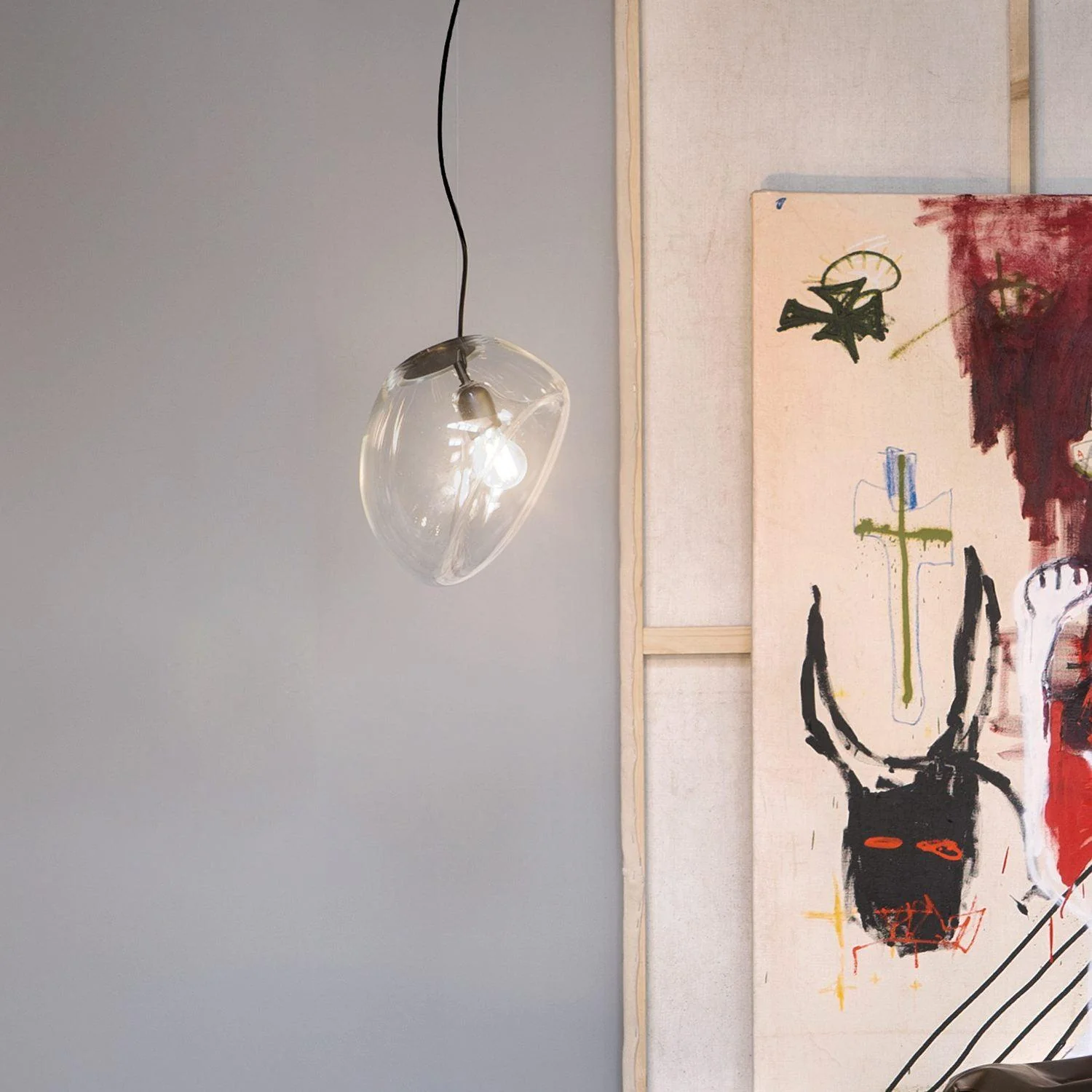 Suspended Water Drop Pendant Lamp - Image 2