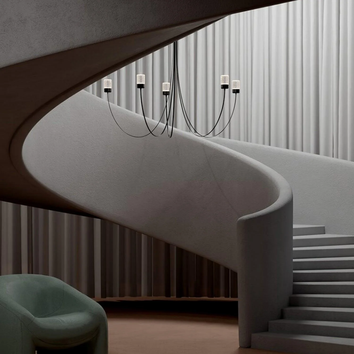 Swaying Chandelier - Image 9