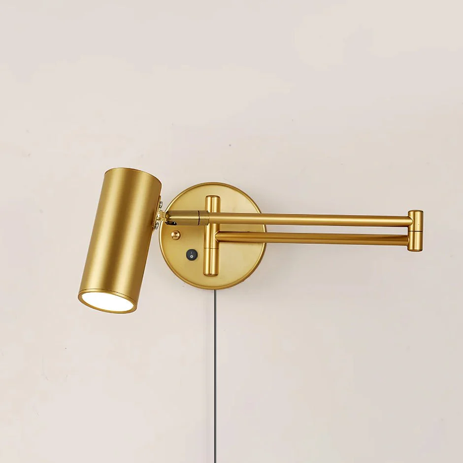Swing Arm Plug-in Wall Sconce - Image 5