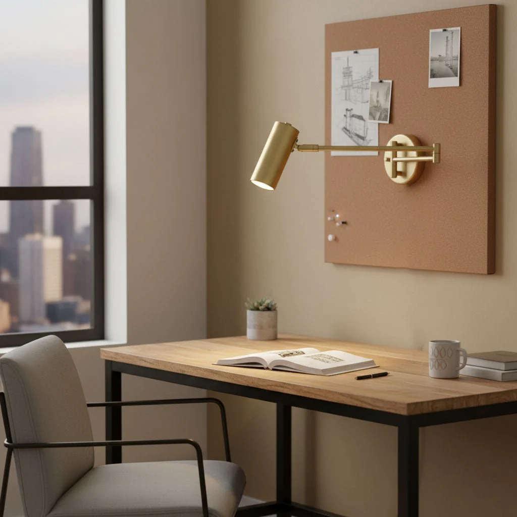 Swing Arm Wall Sconce - Image 7