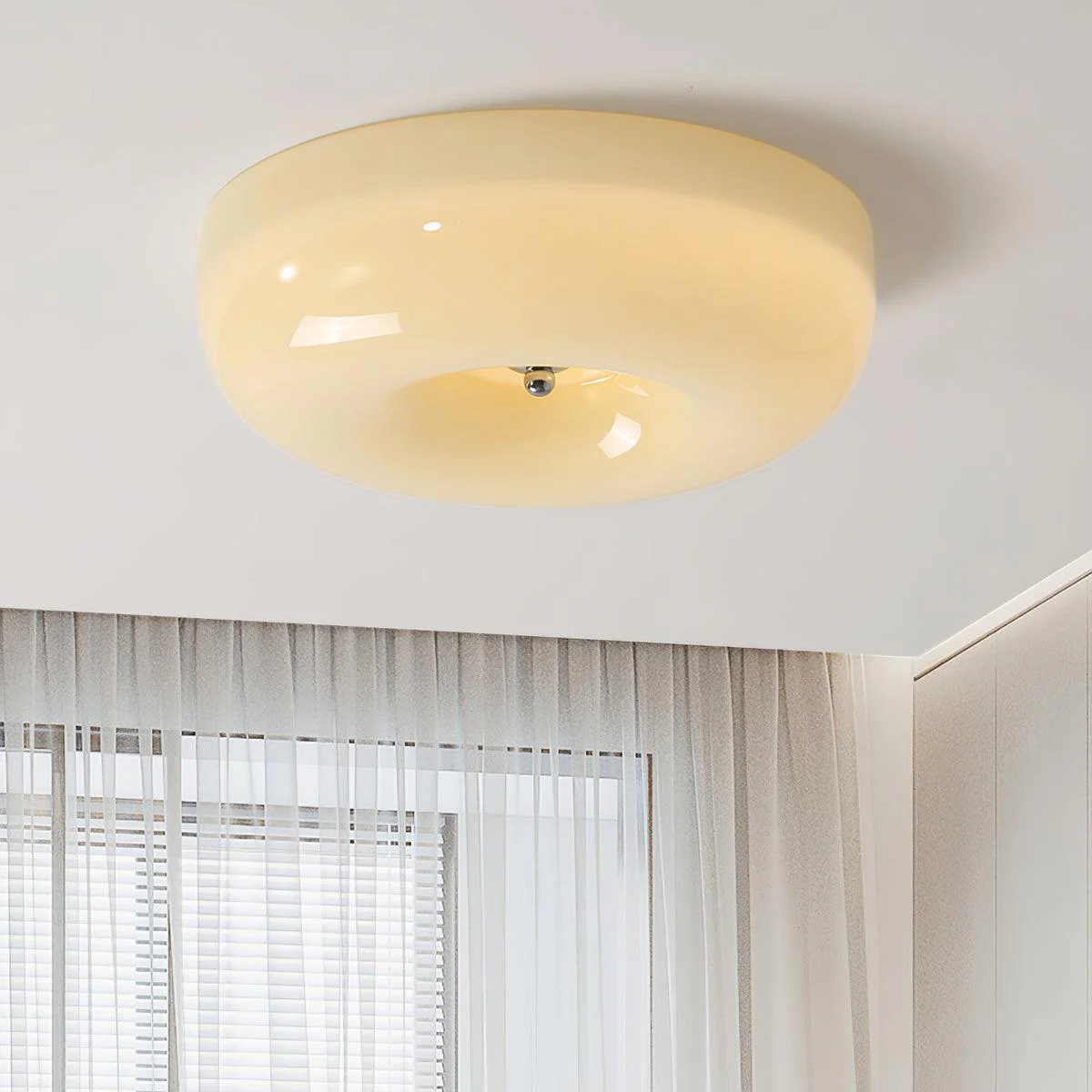 Cream Pudding Ceiling Lamp - Image 61