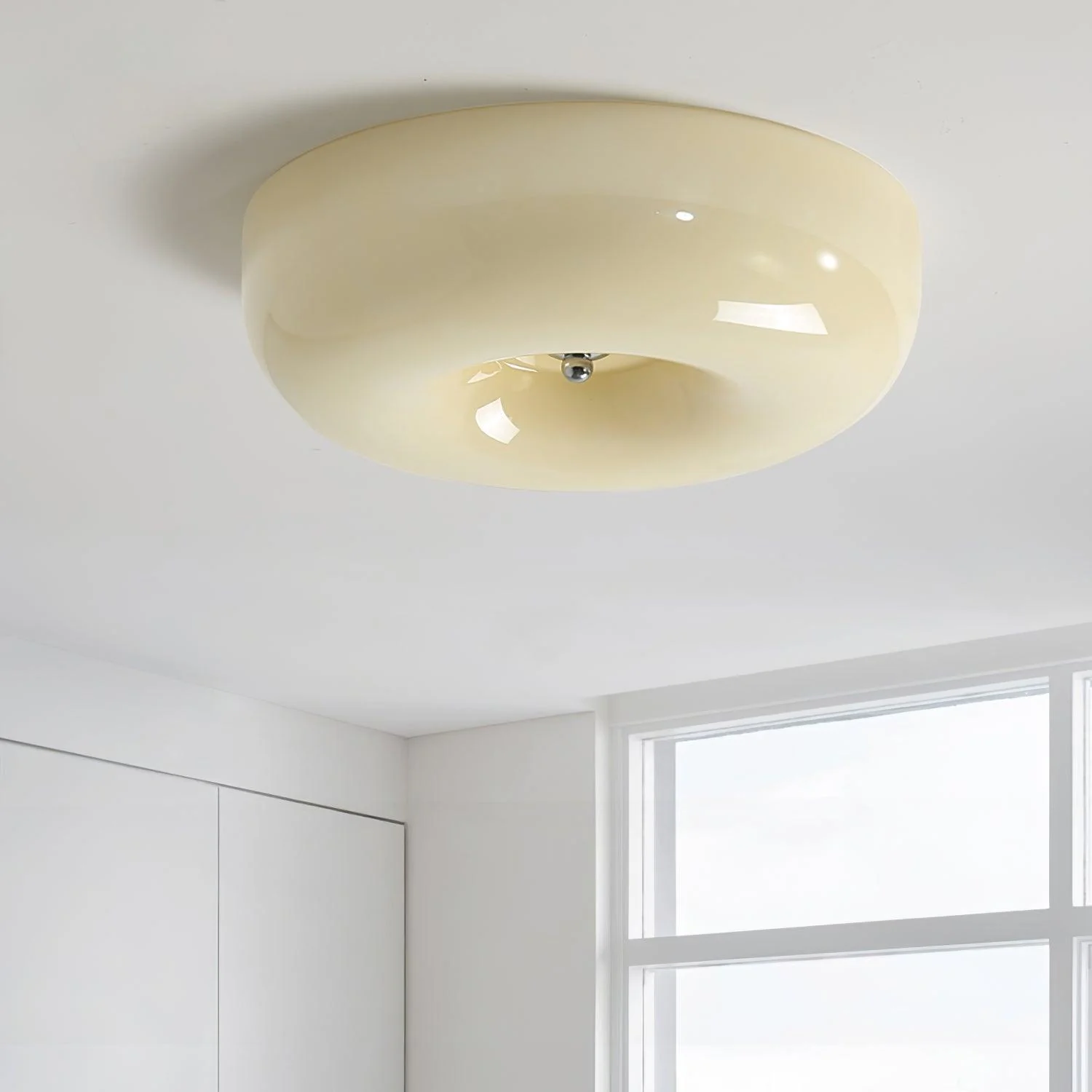 Cream Pudding Ceiling Lamp - Image 44