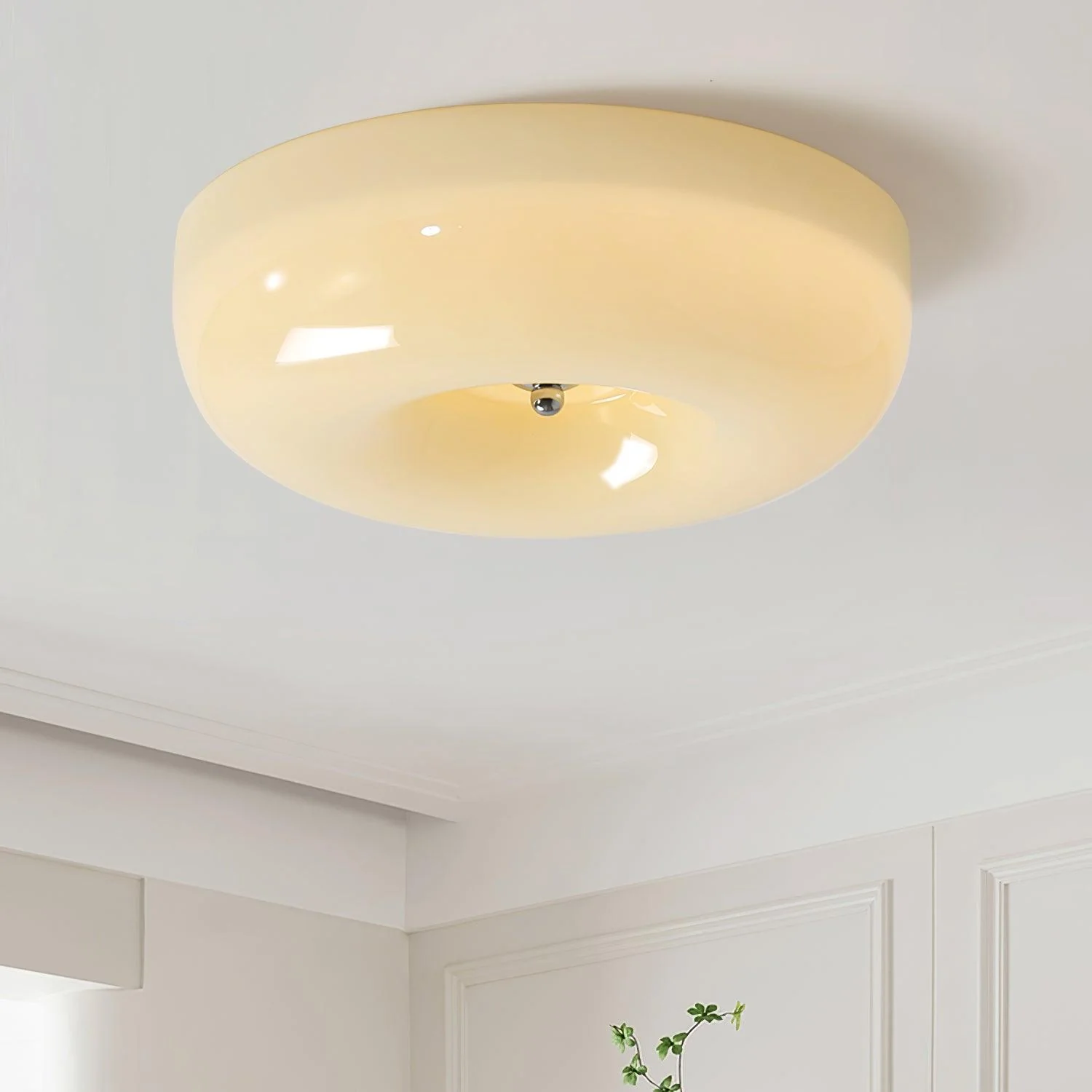 Cream Pudding Ceiling Lamp - Image 8