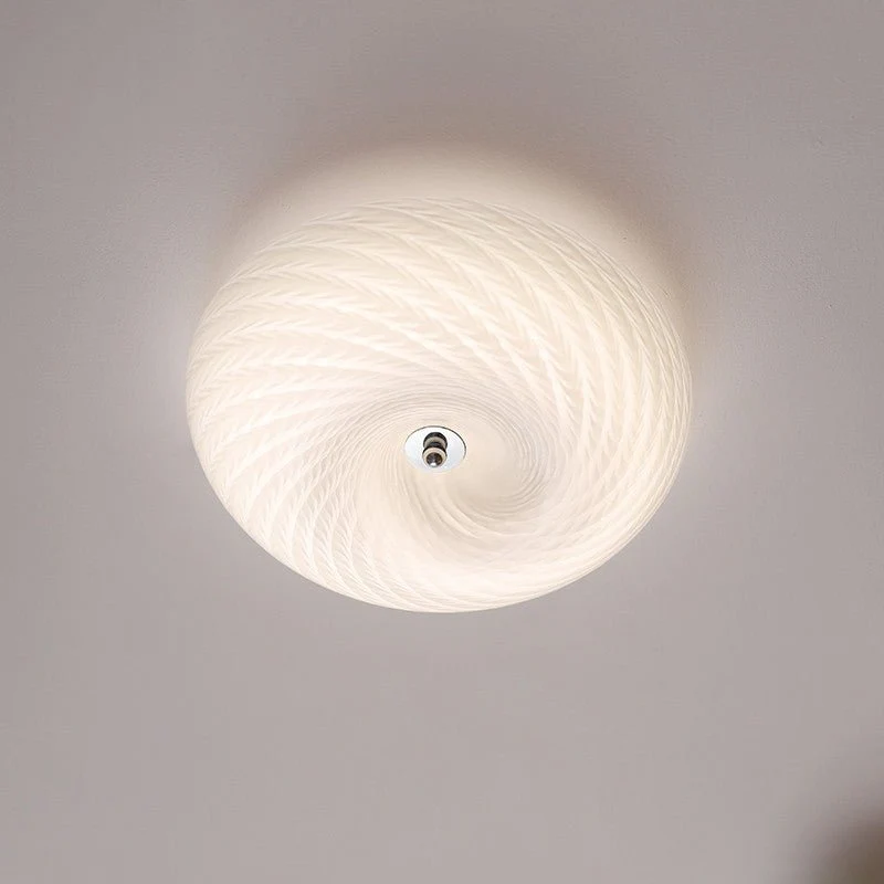 Swirl Glass Flush Mount - Image 12