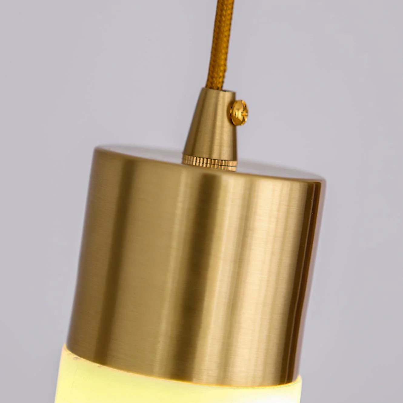 Alabaster Tala Brass Pendant Lamp - Image 18