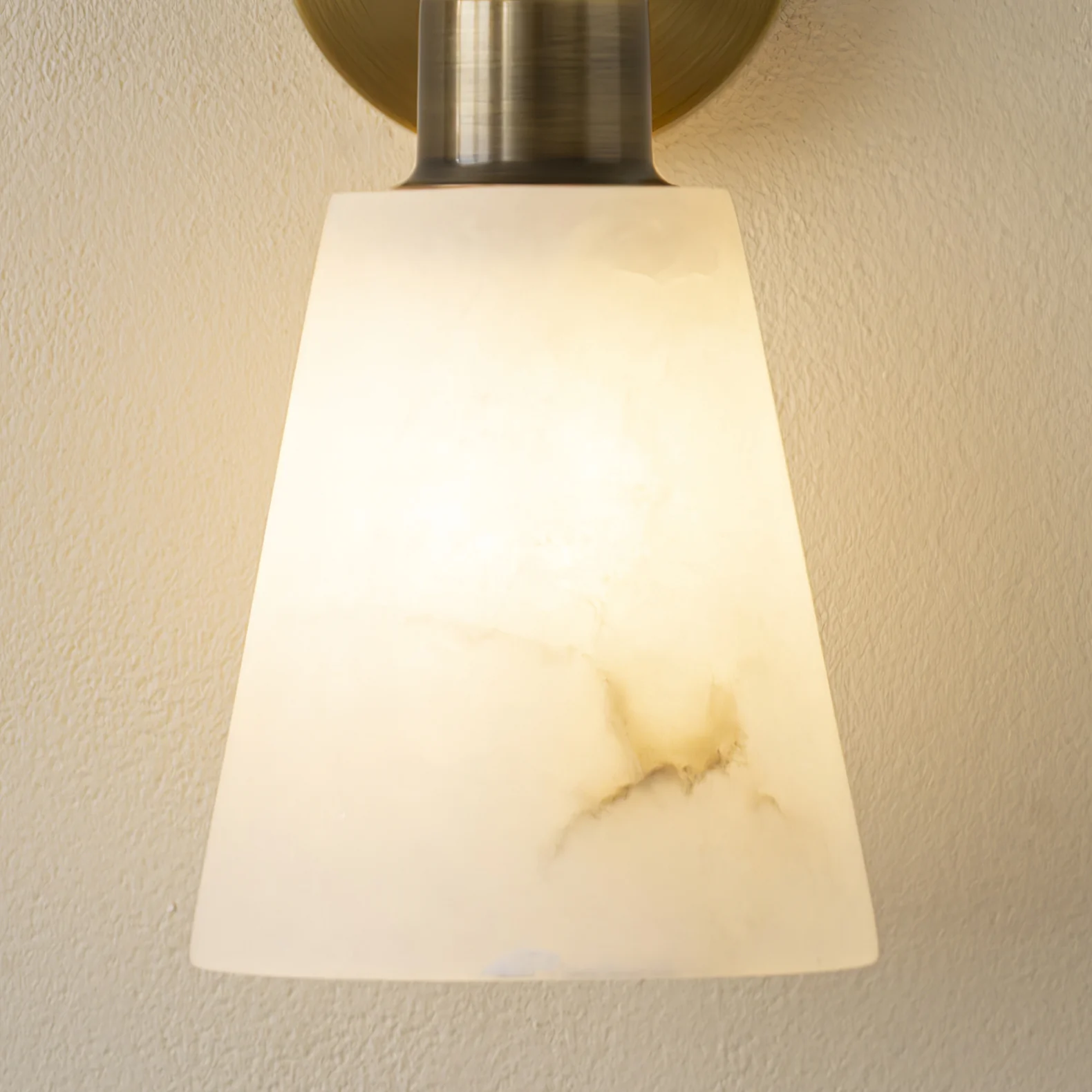 Tapered Alabaster Wall Sconce - Image 17