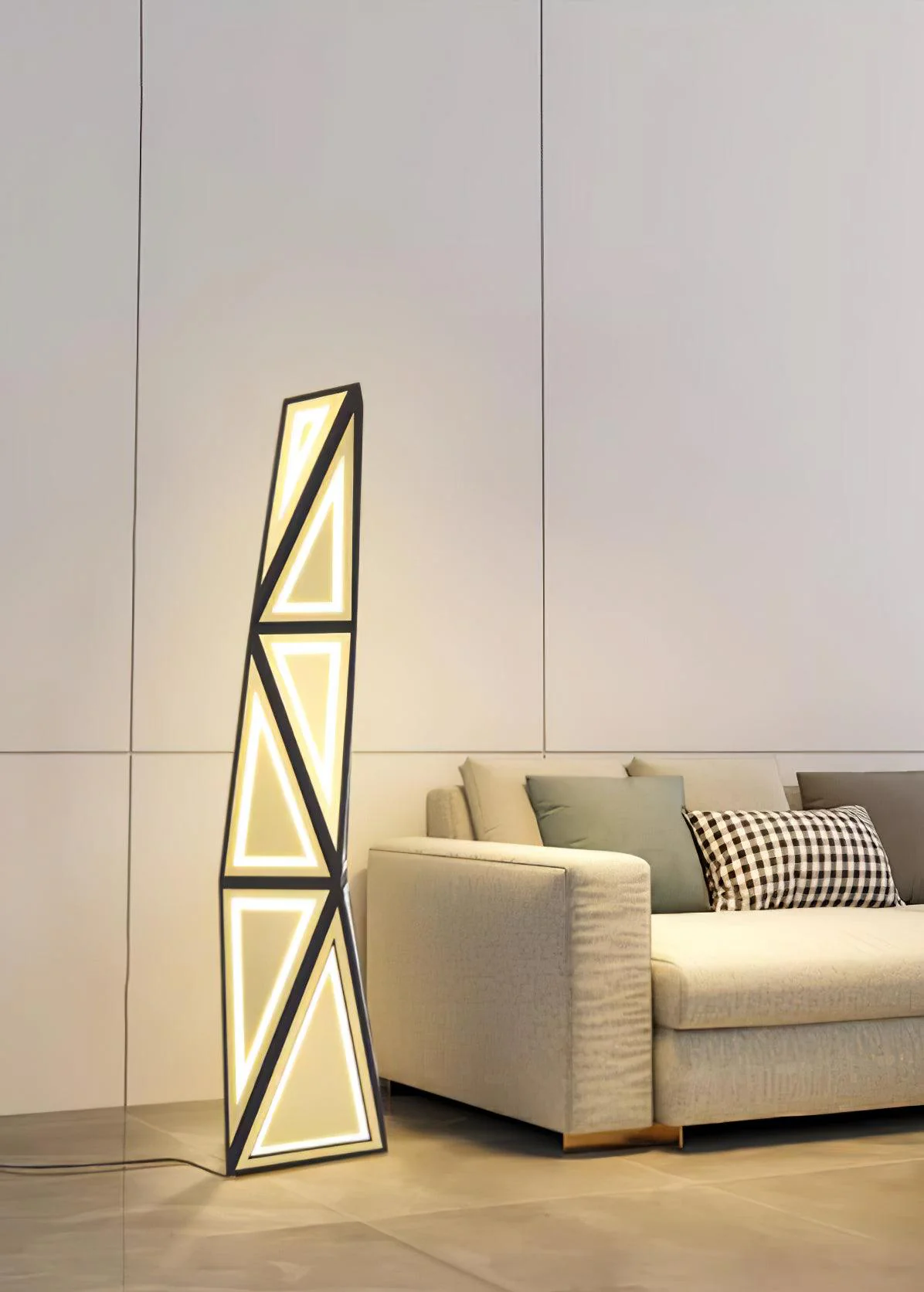 Tapered Cube Floor Lamp - Image 4