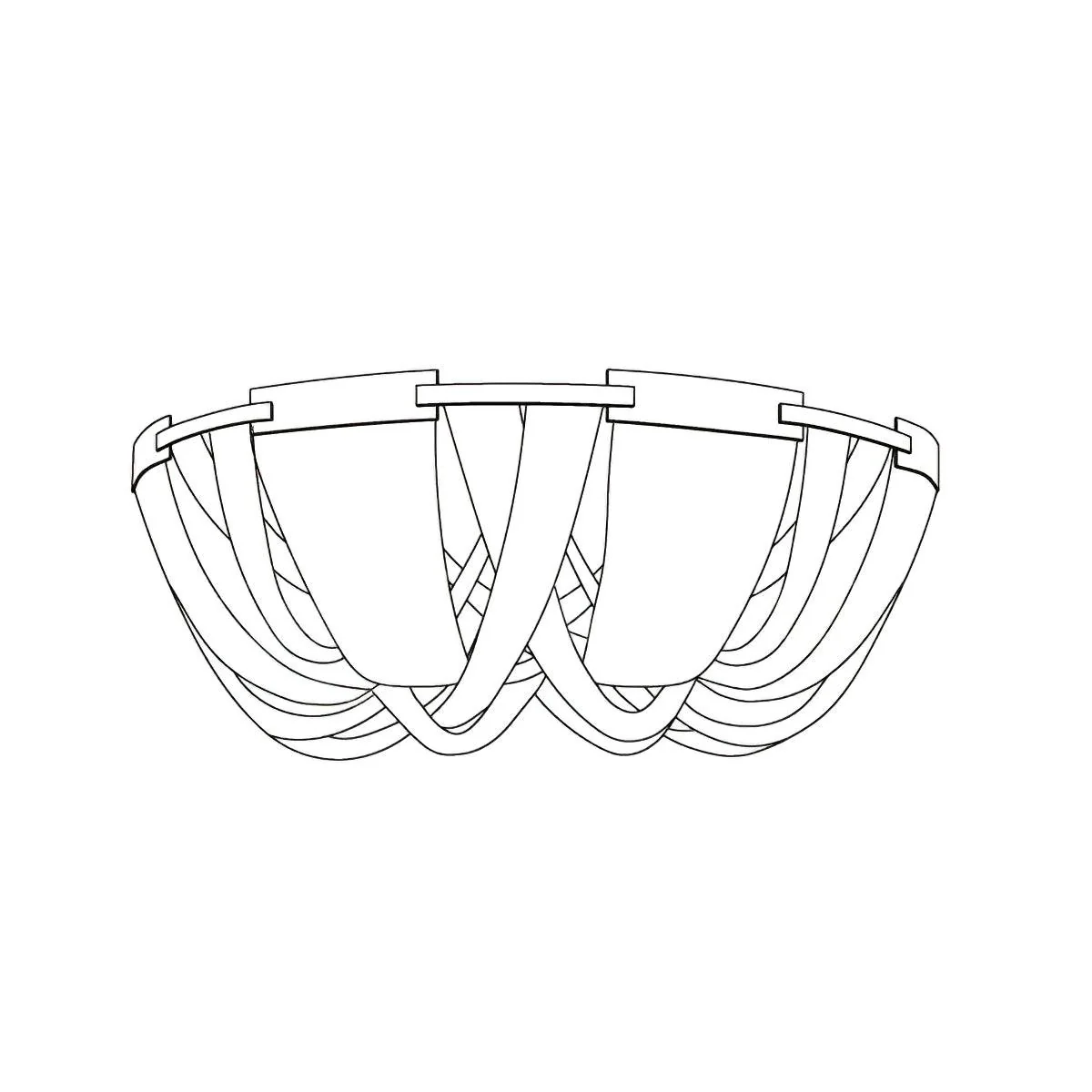 Tassel Aluminum Chain Ceiling Light - Image 30
