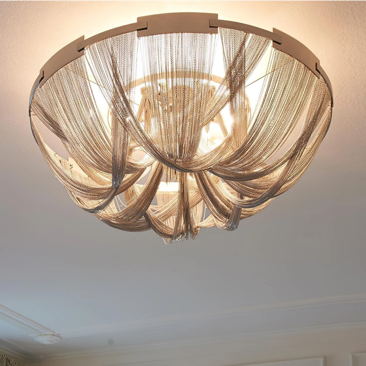 Tassel Aluminum Chain Ceiling Light - Image 35