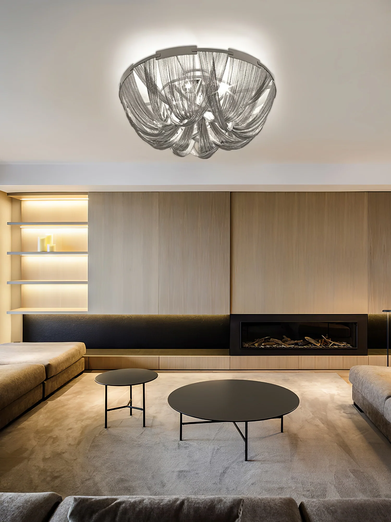 Tassel Aluminum Chain Ceiling Light - Image 6