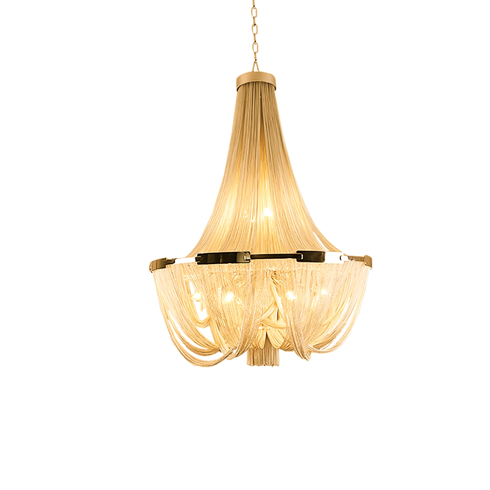 Tassel Aluminum Chain Chandelier - Image 51