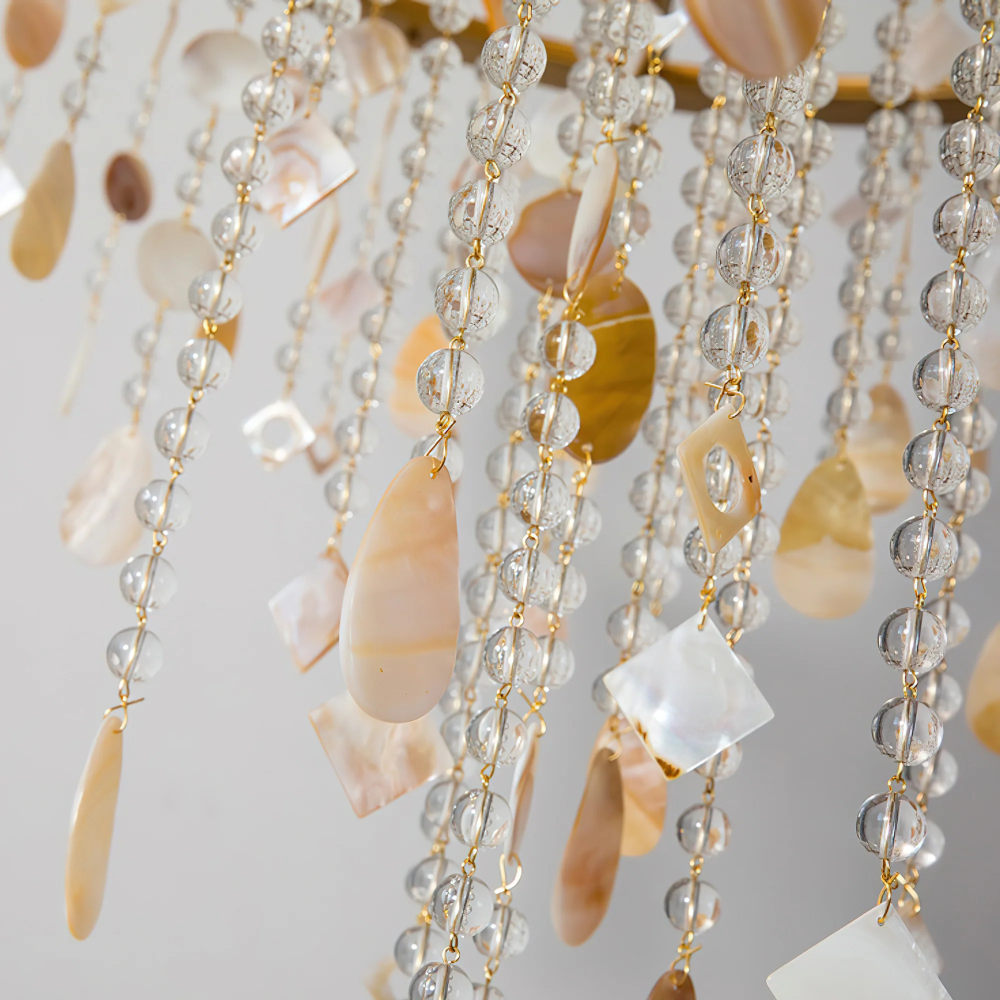 Tatum Lux Shell Crystal Chandelier - Image 12