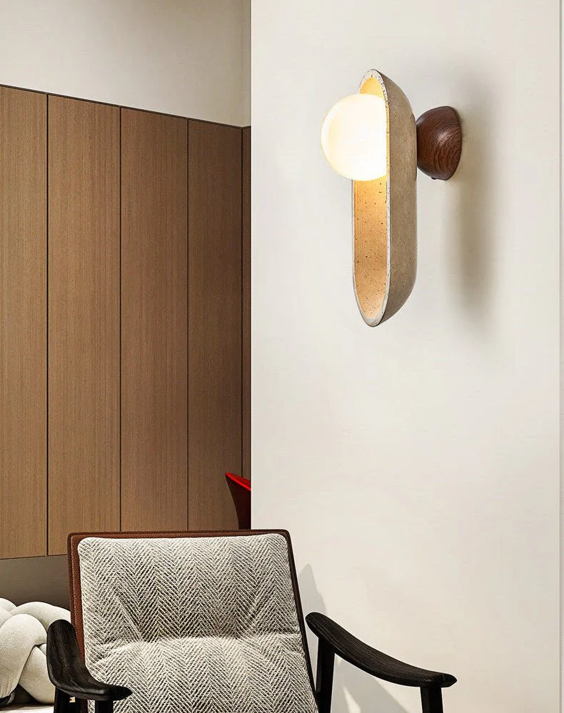 Tavian Arch Travertine Wall Lamp - Image 6