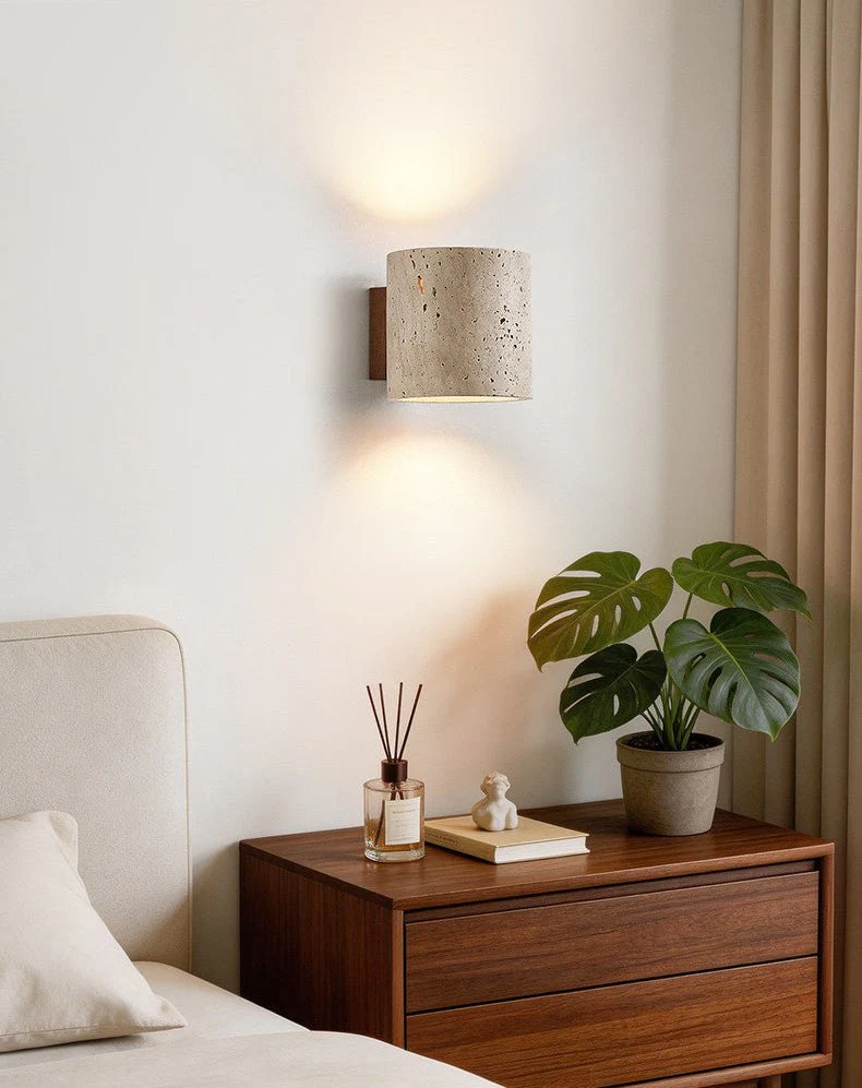 Tavian Travertine Wall Lamp - Image 11