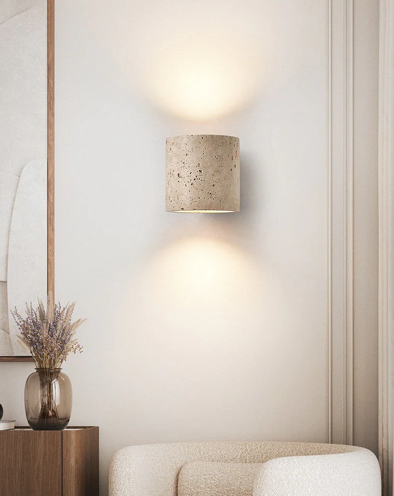 Tavian Travertine Wall Lamp - Image 12