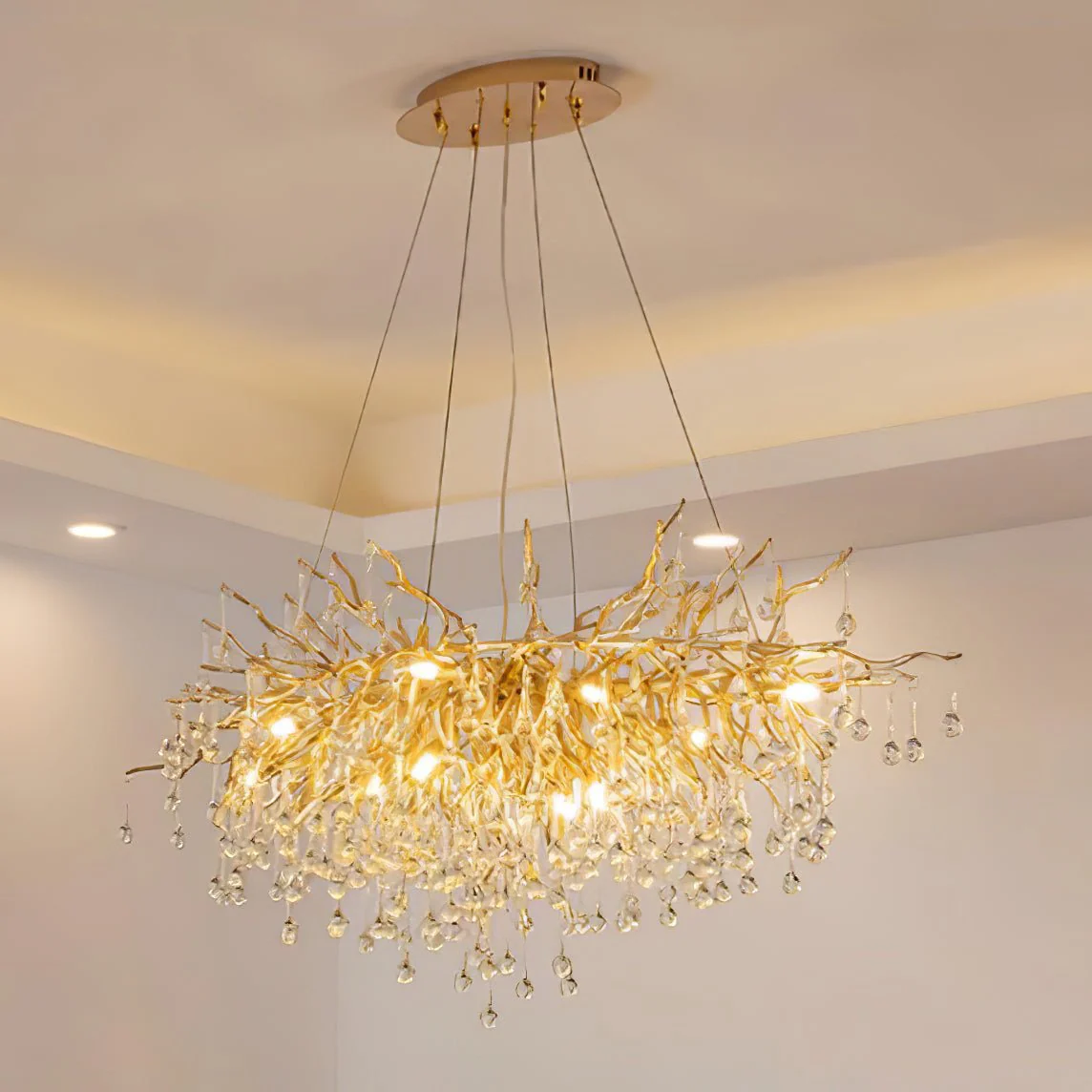 Teardrop Crystal Chandelier - Image 15
