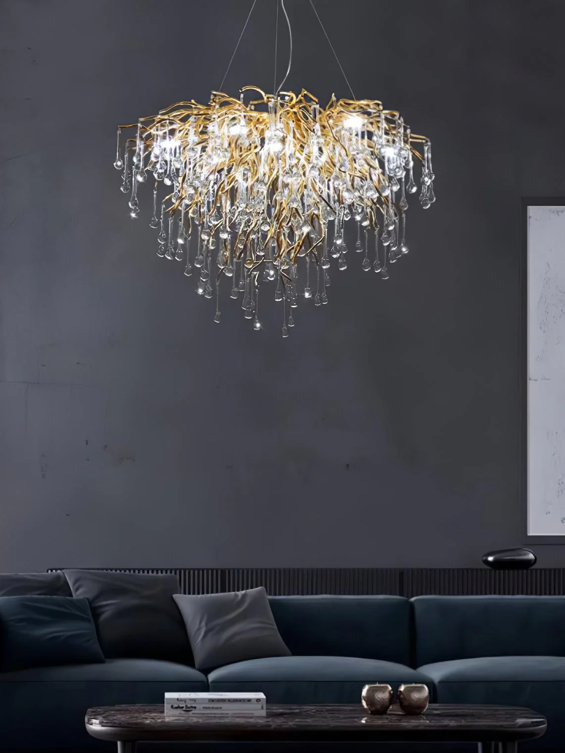 Teardrop Crystal Chandelier - Image 17