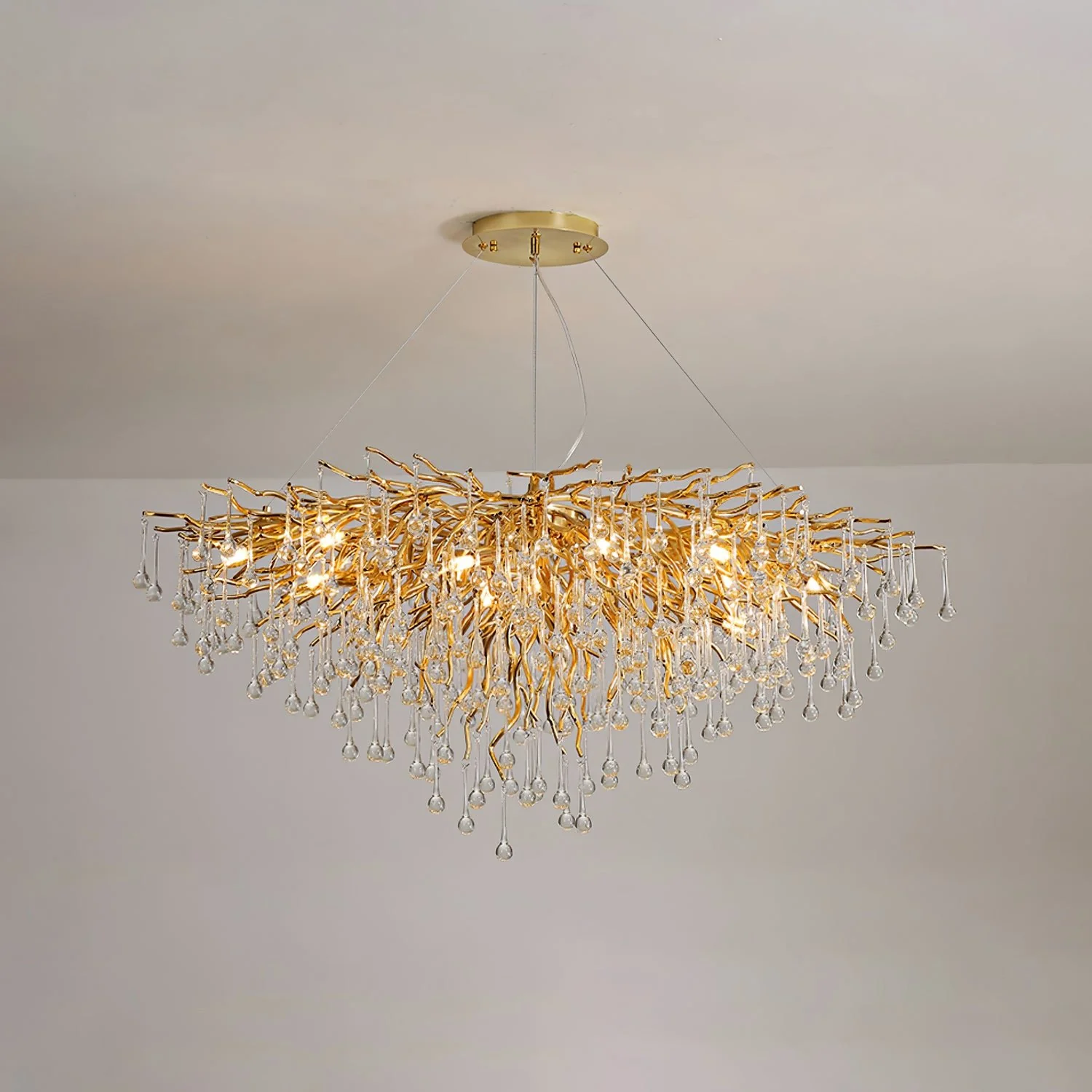 Teardrop Crystal Chandelier - Image 27
