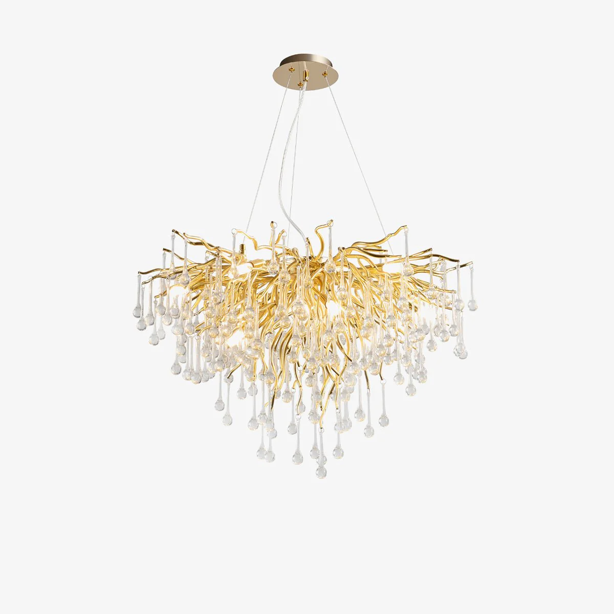 Teardrop Crystal Chandelier - Image 30