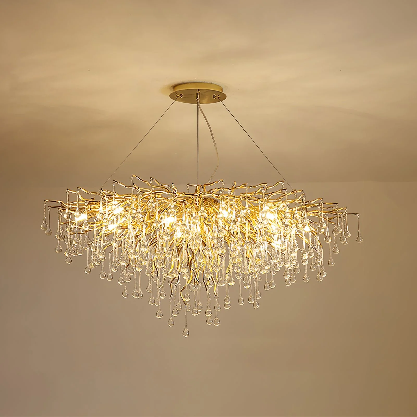Teardrop Crystal Chandelier - Image 33