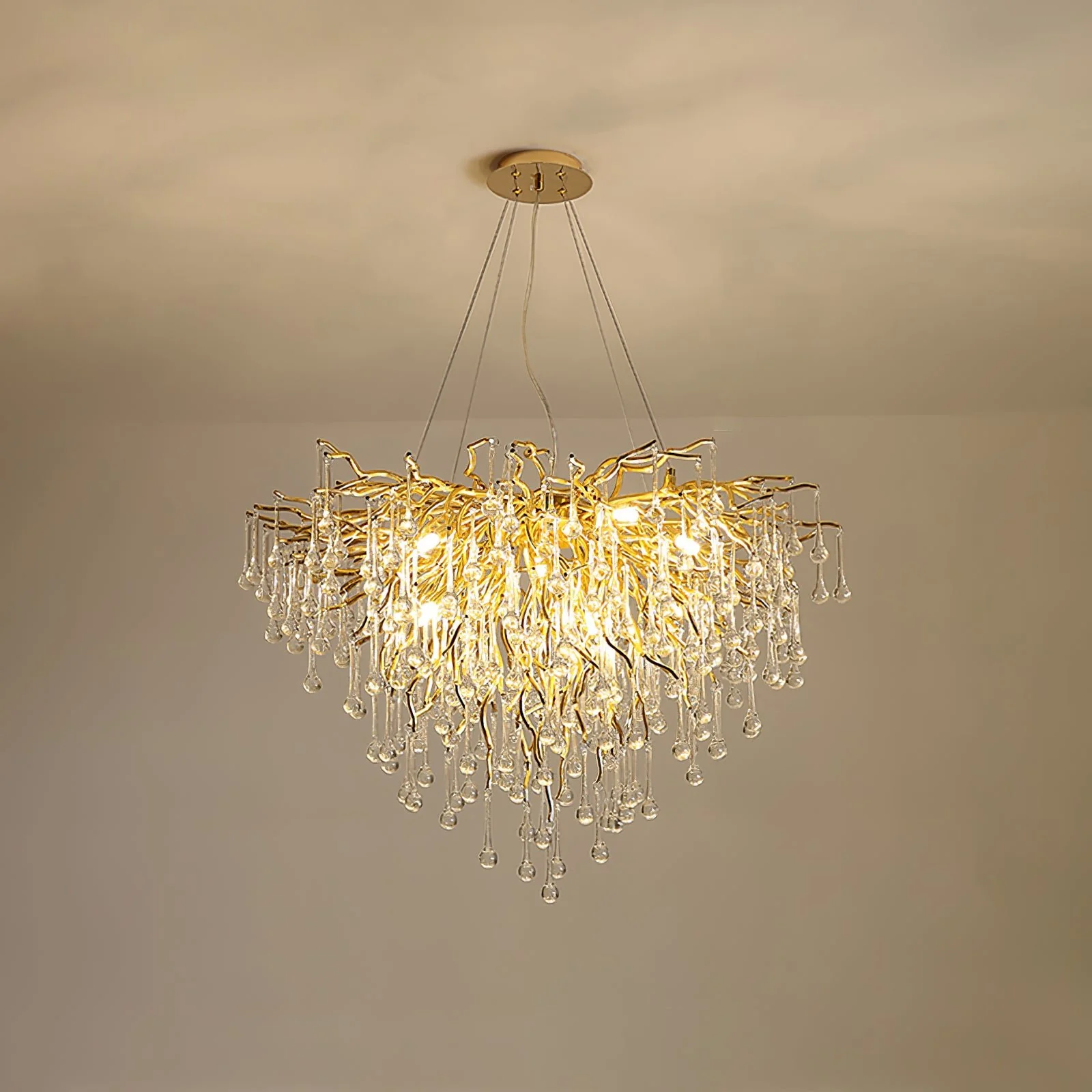 Teardrop Crystal Chandelier - Image 45