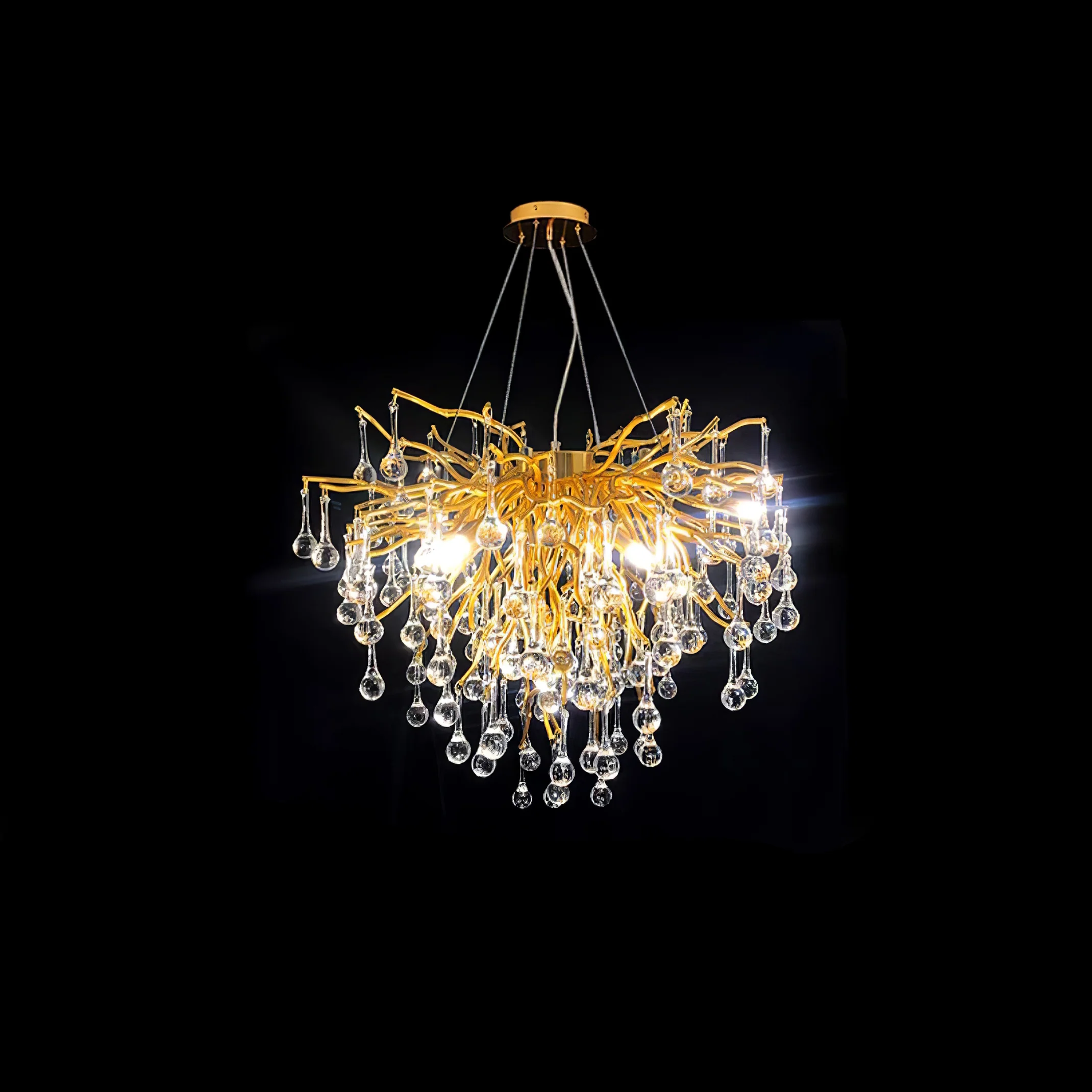 Teardrop Crystal Chandelier - Image 48