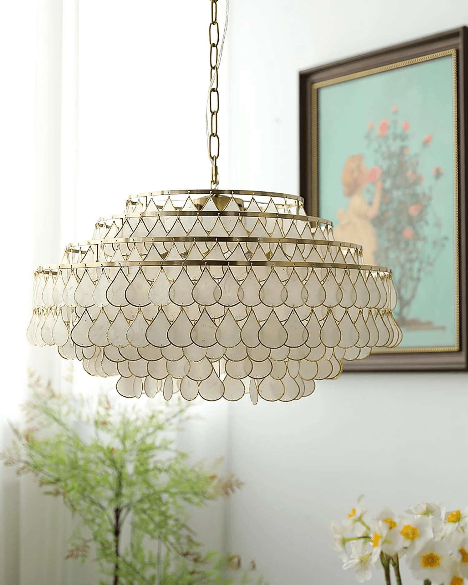 Teardrops Shell Chandelier - Image 39