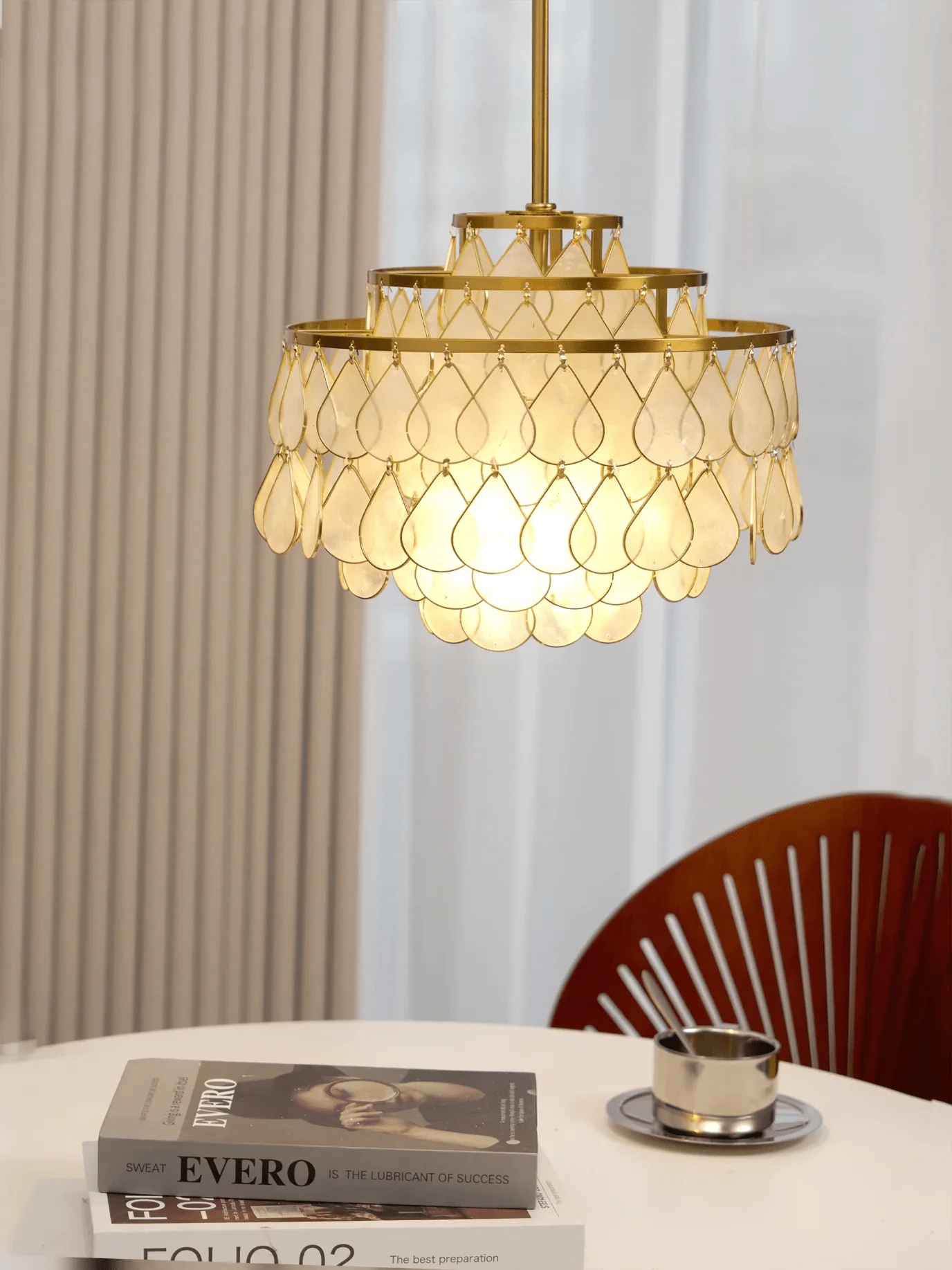 Teardrops Shell Chandelier - Image 51