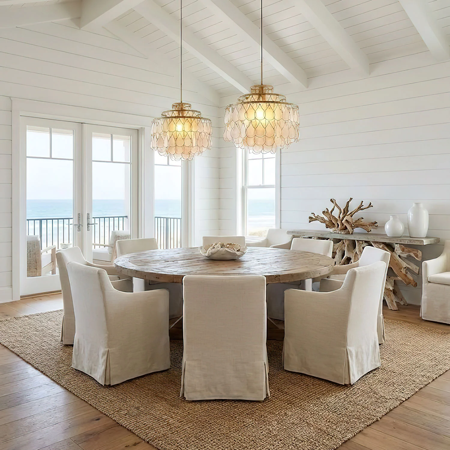 Teardrops Shell Chandelier - Image 9