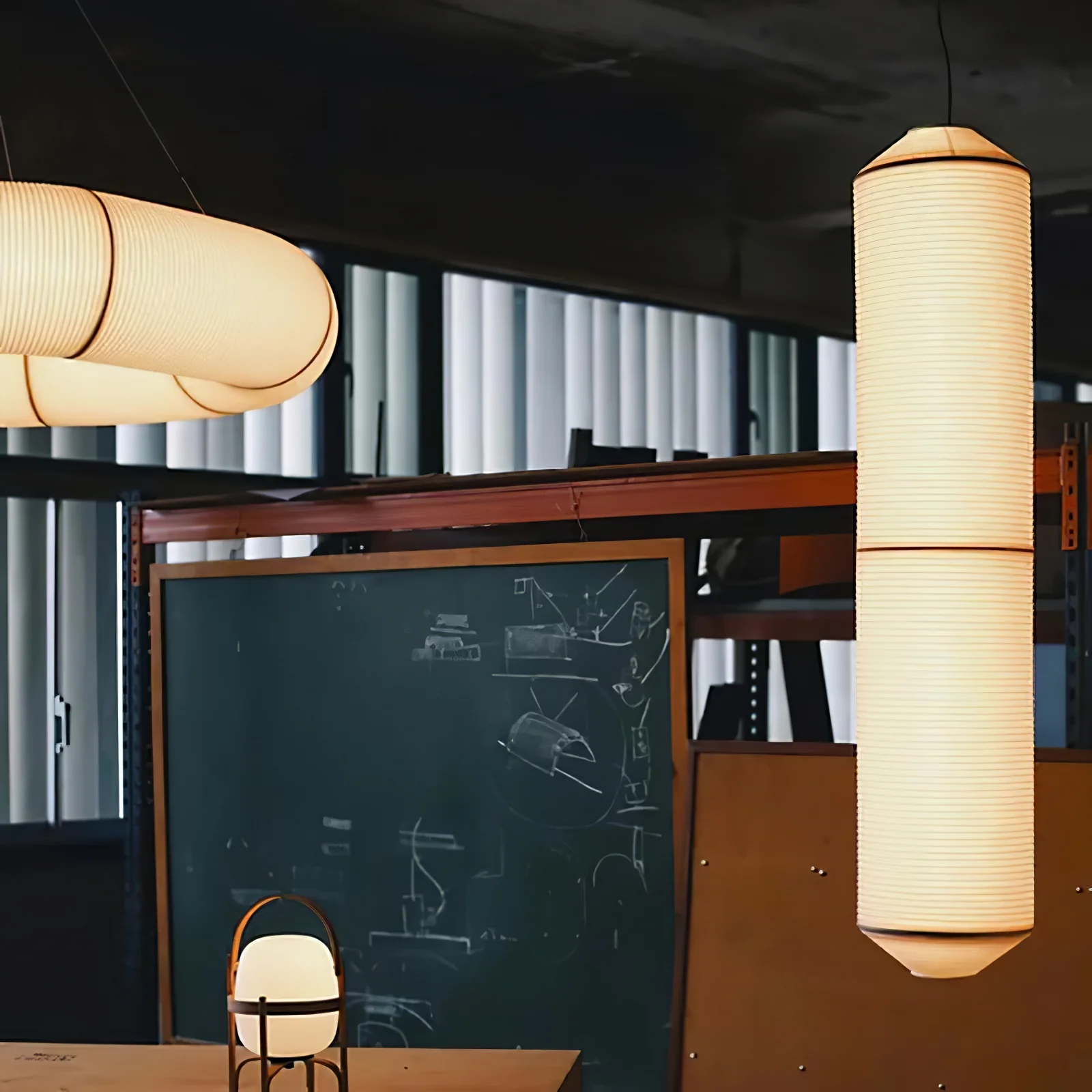 Tekio Imitation Silk Pendant Lamp - Image 23