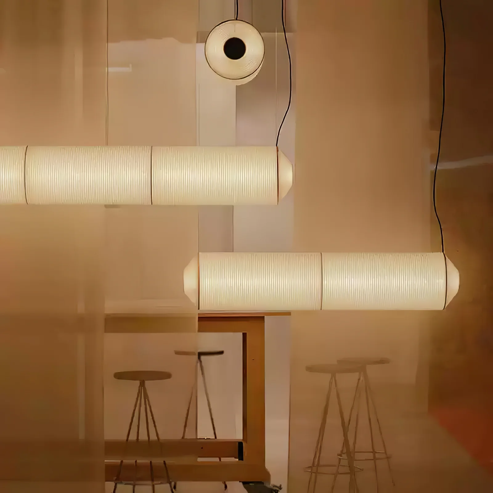 Tekio Imitation Silk Pendant Lamp - Image 29