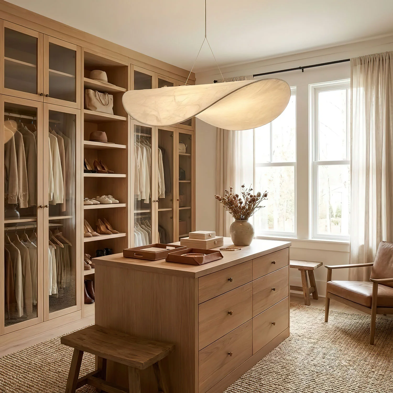 Tense Silk Pendant Light - Image 4