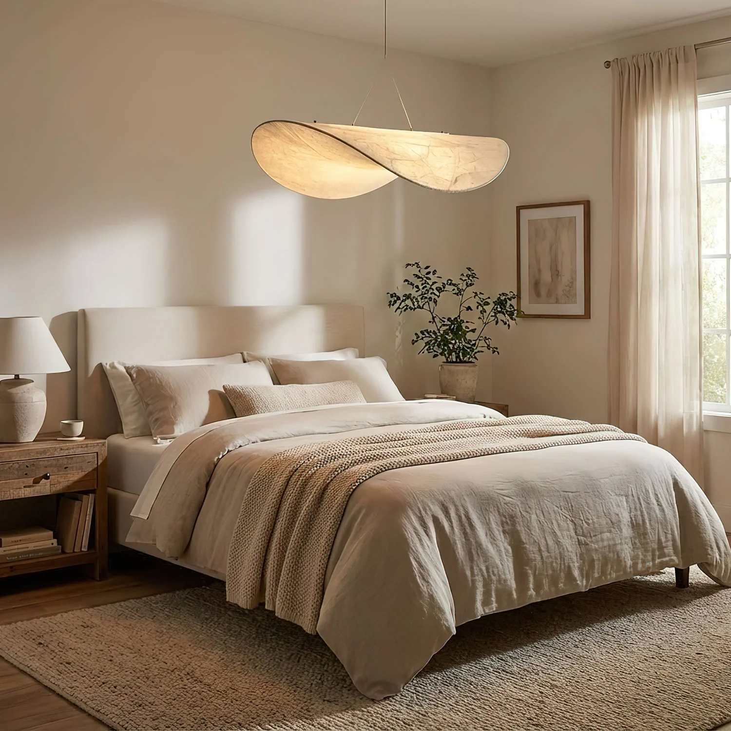 Tense Silk Pendant Light - Image 6