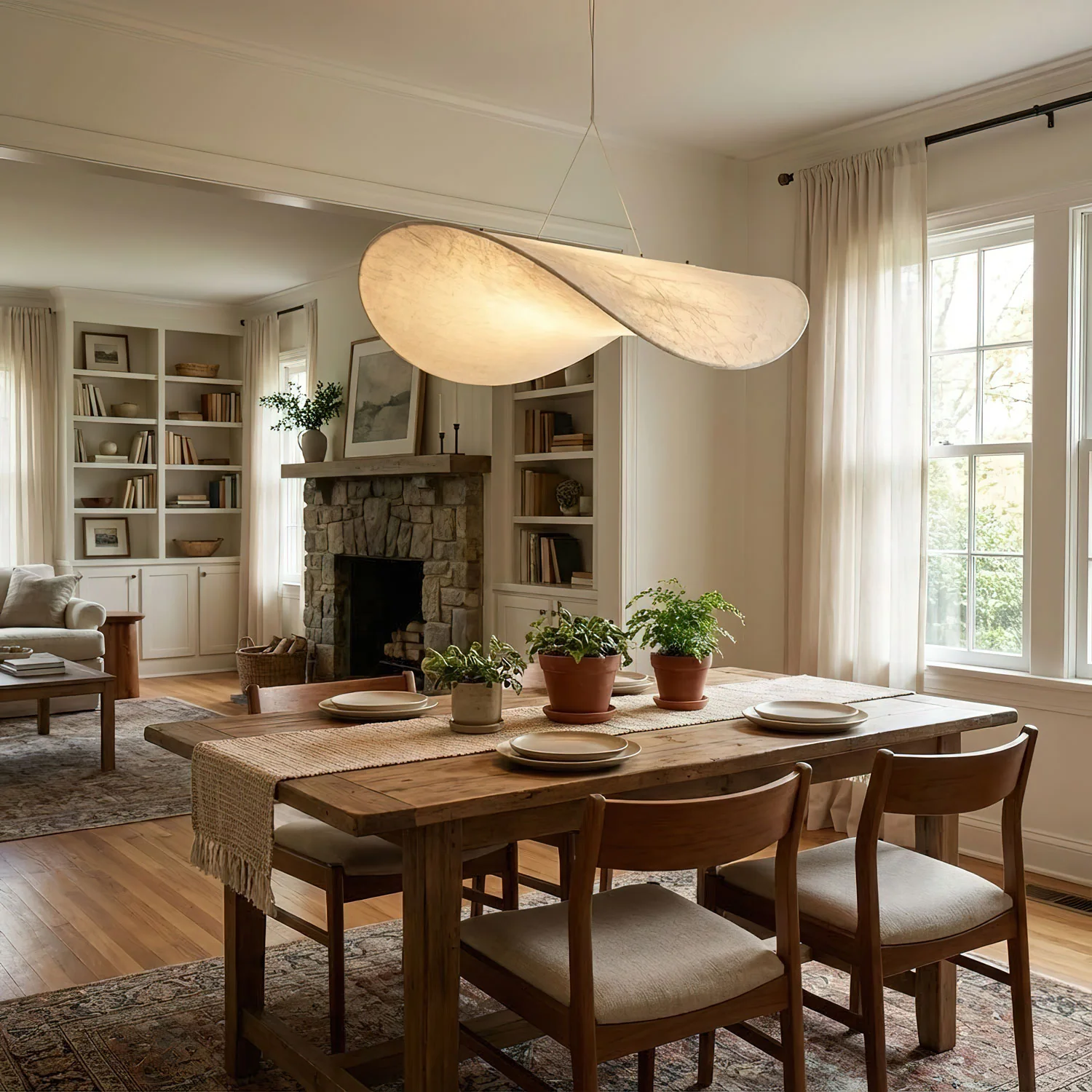 Tense Silk Pendant Light - Image 7