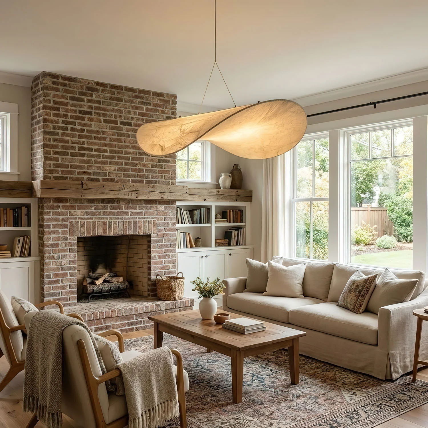 Tense Silk Pendant Light - Image 9