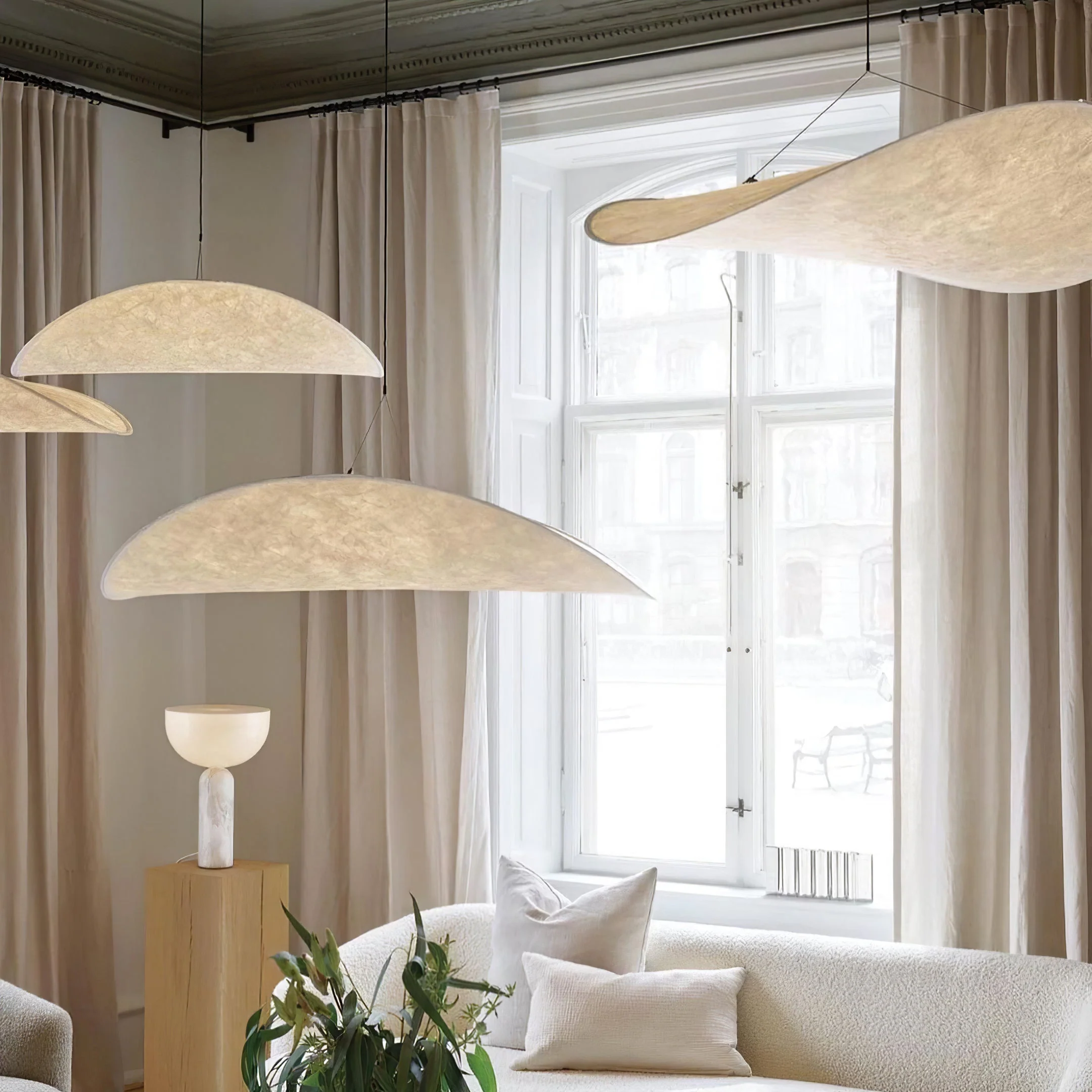 Tense Tyvek Pendant Lamp - Image 127