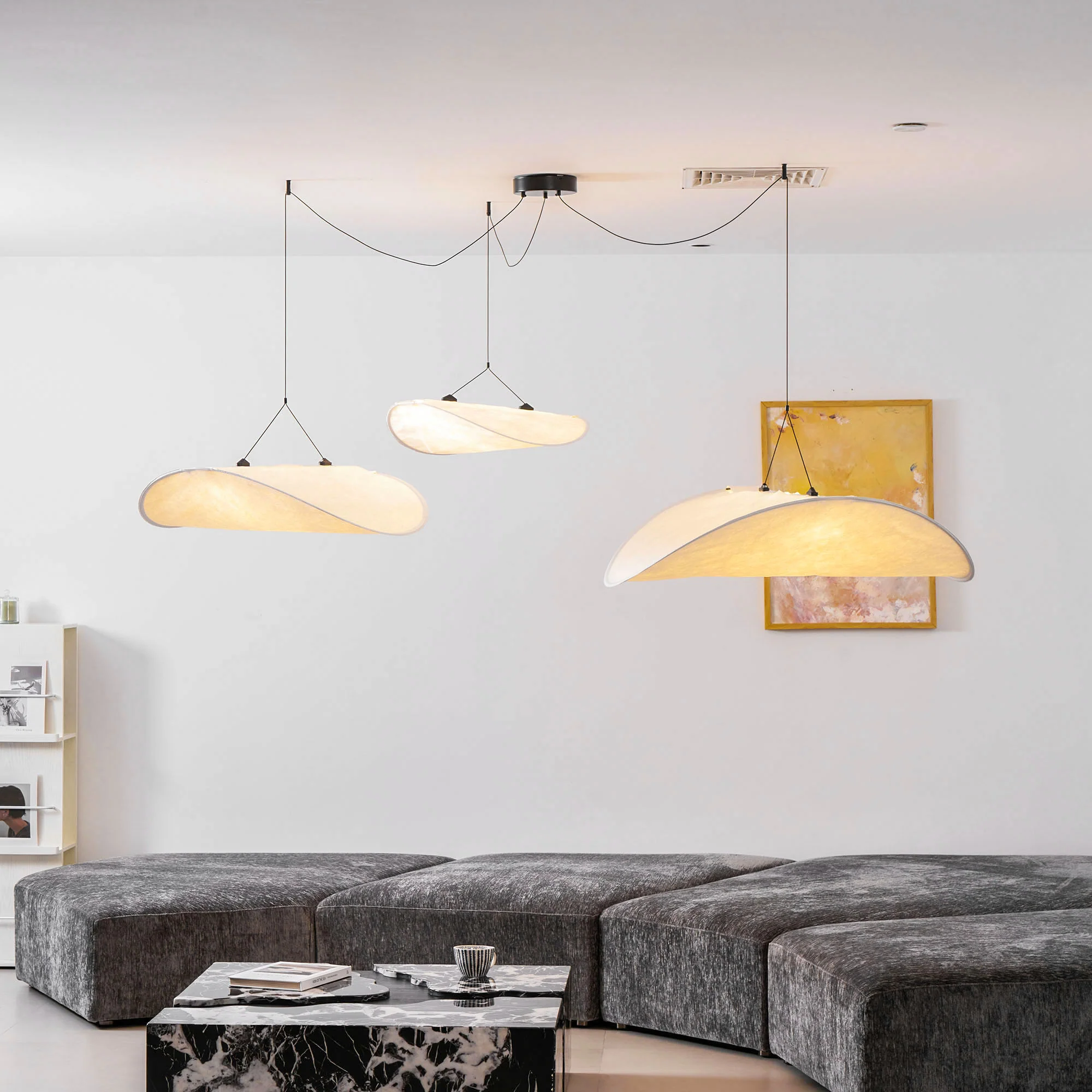 Tense Tyvek Pendant Lamp - Image 150