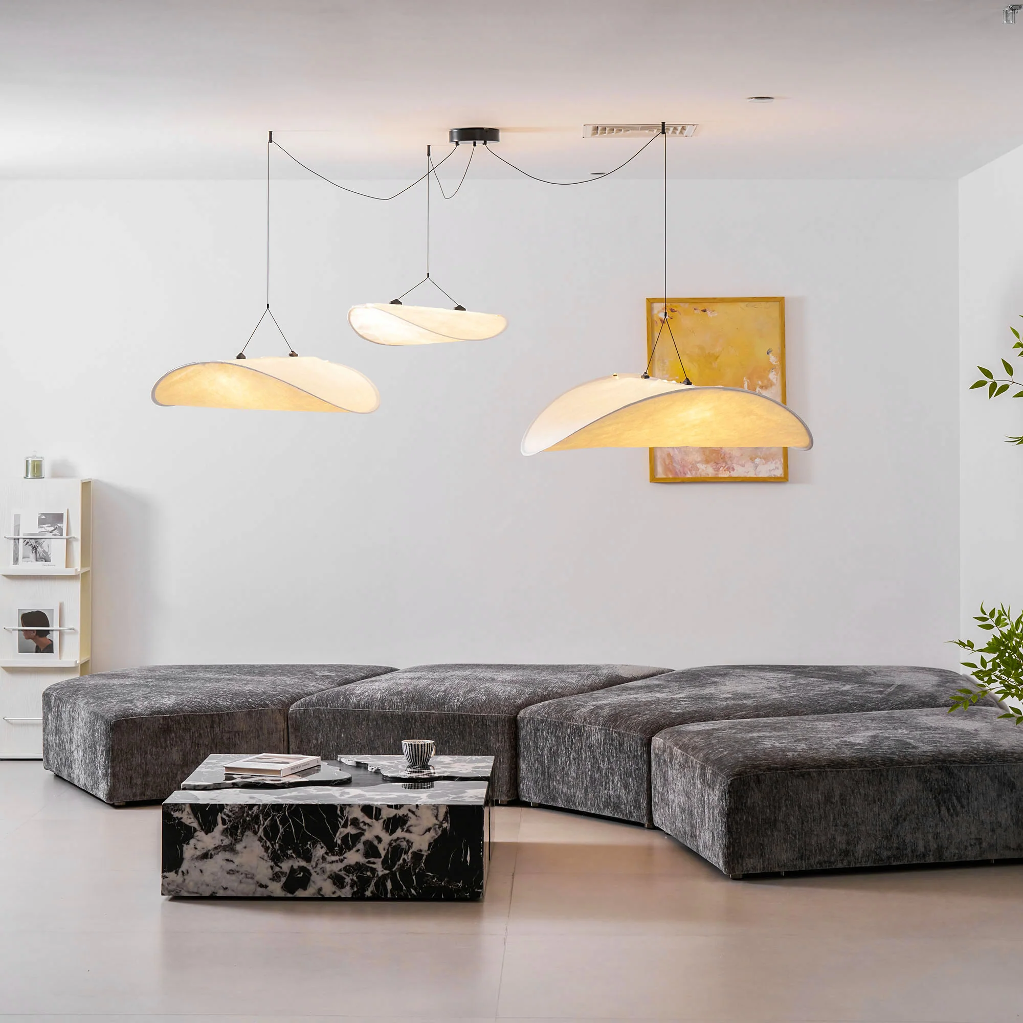 Tense Tyvek Pendant Lamp - Image 152