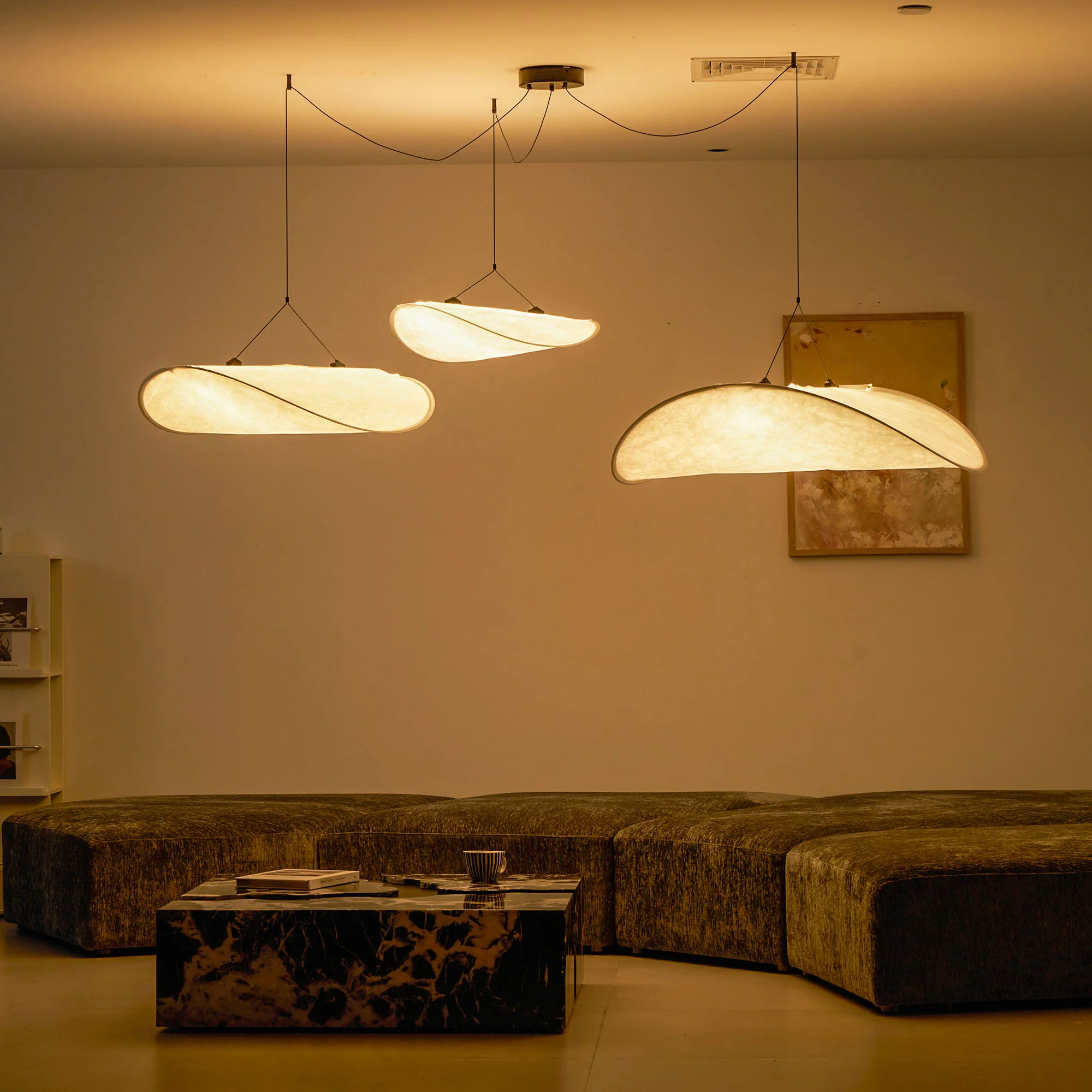 Tense Tyvek Pendant Lamp - Image 153