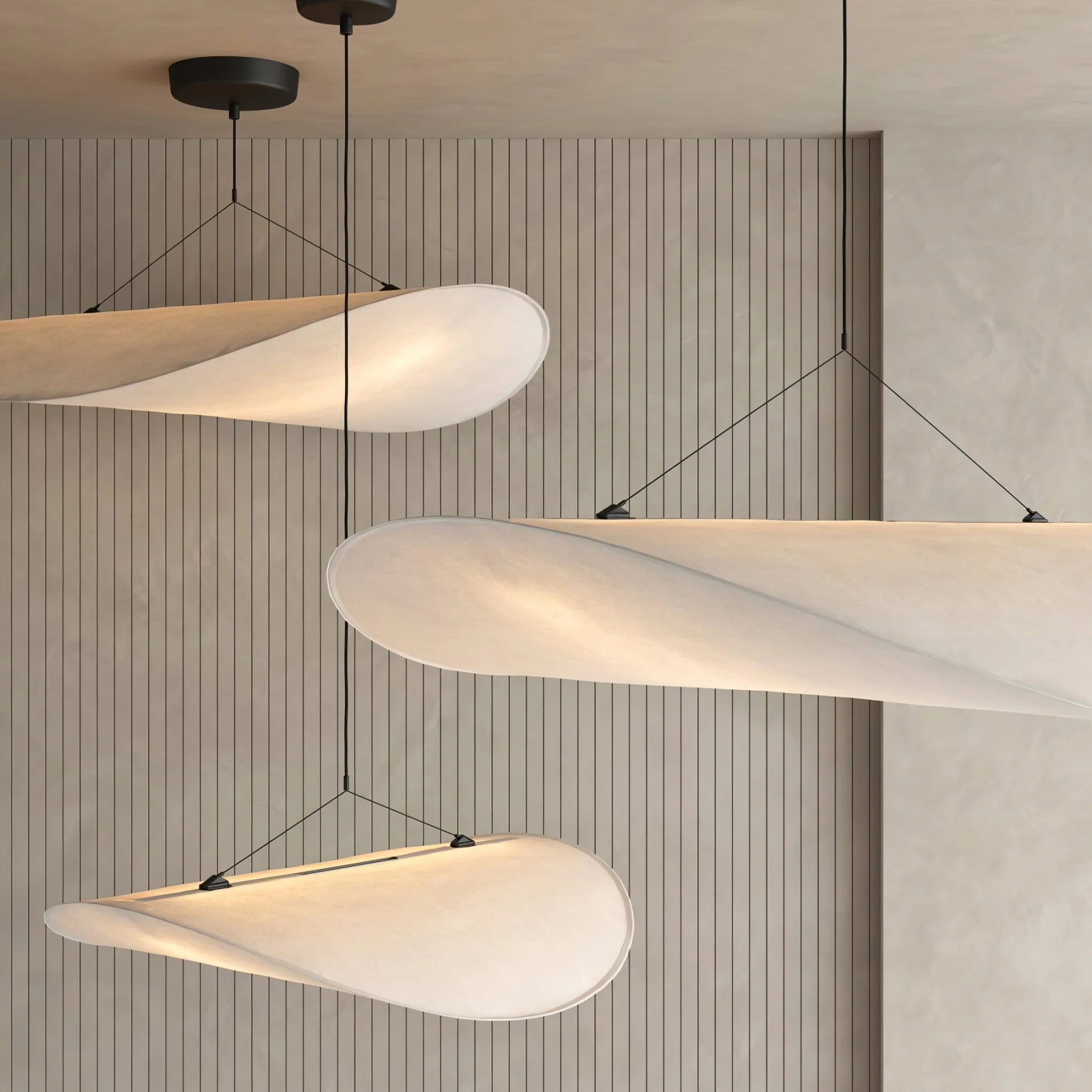 Tense Tyvek Pendant Lamp - Image 7