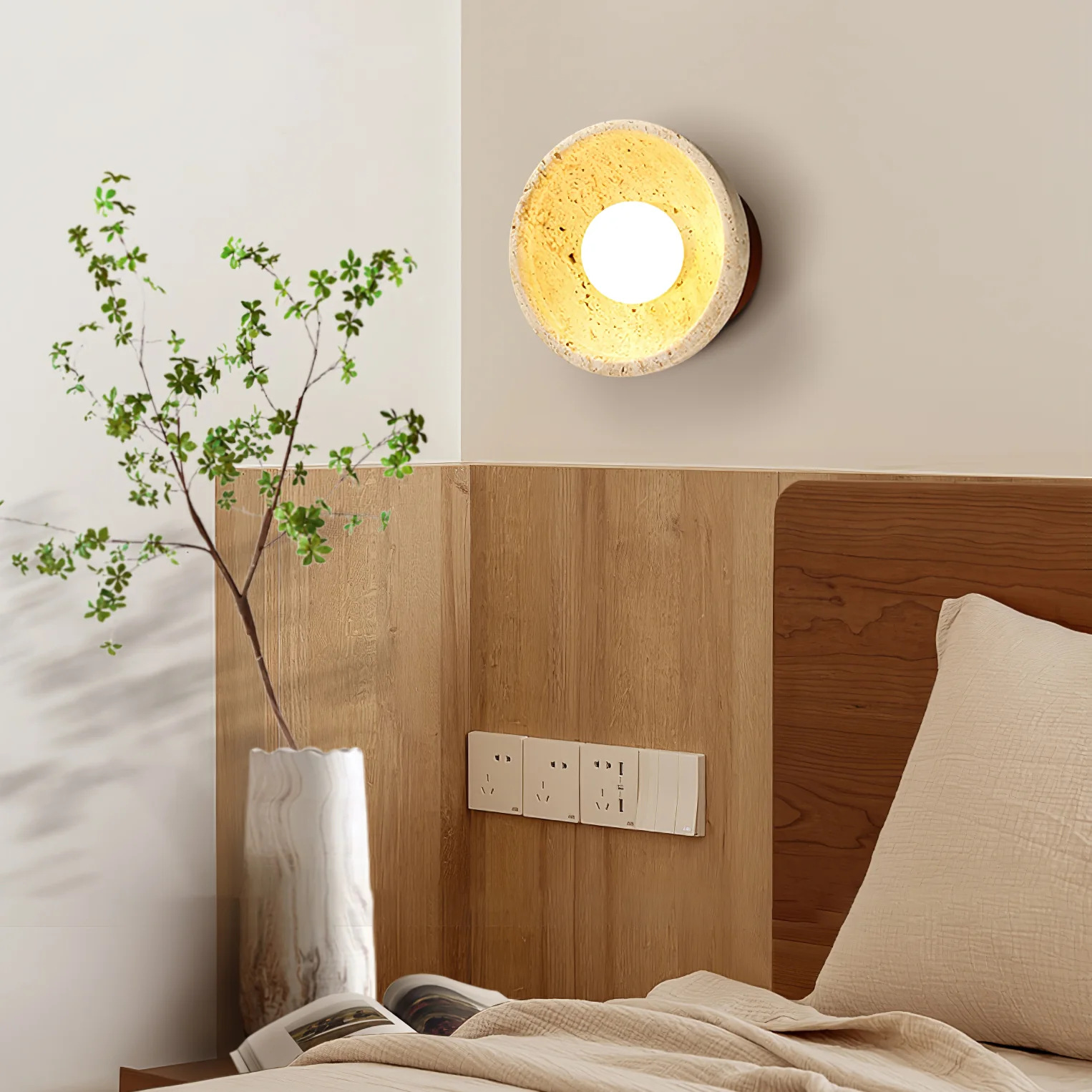 Terra Bowl Wall Lamp - Image 4