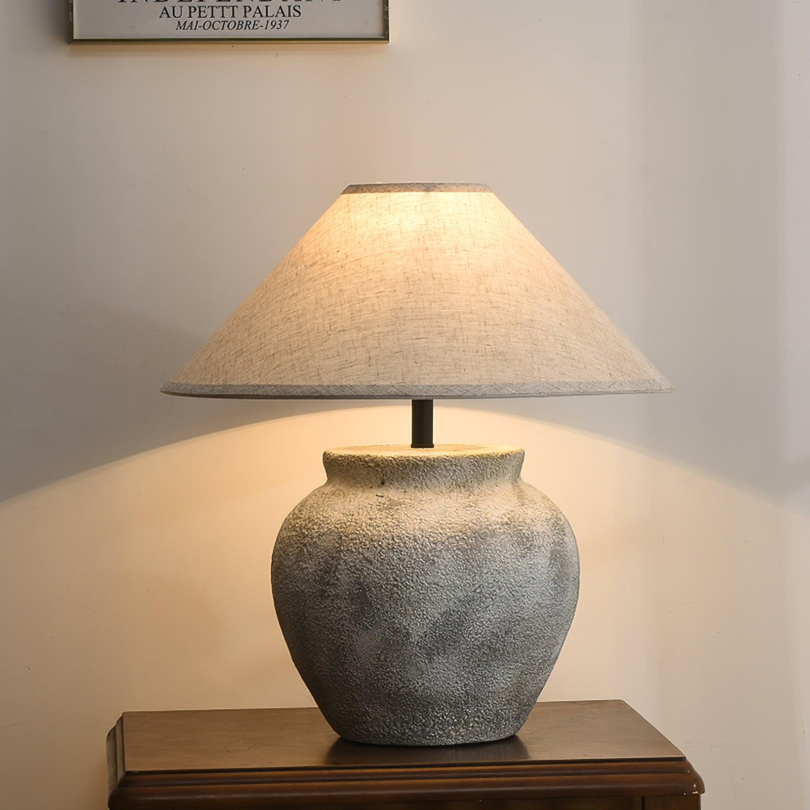 Terra Cotta Etruscan Urn Table Lamp - Image 3