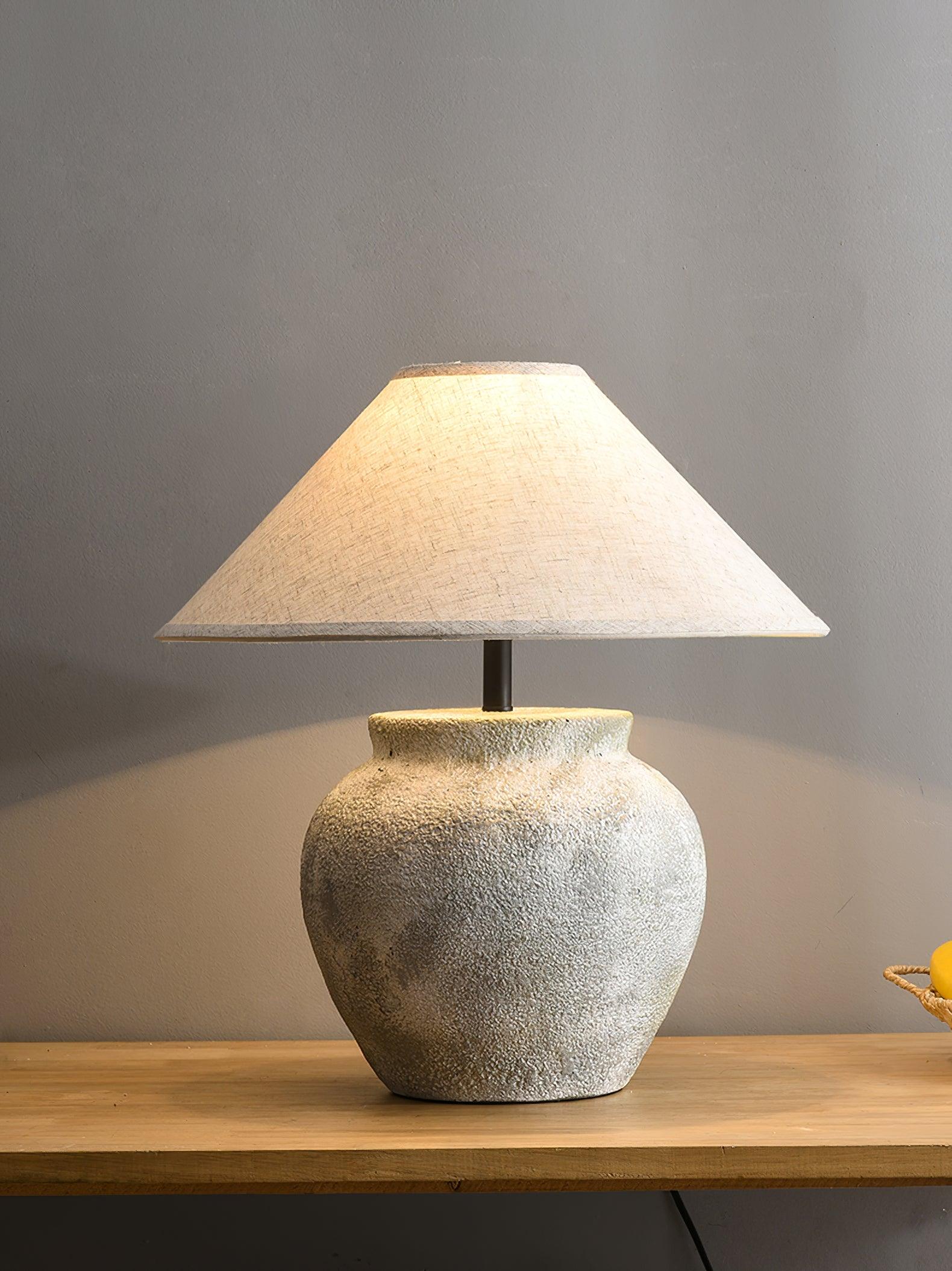 Terra Cotta Etruscan Urn Table Lamp - Image 4