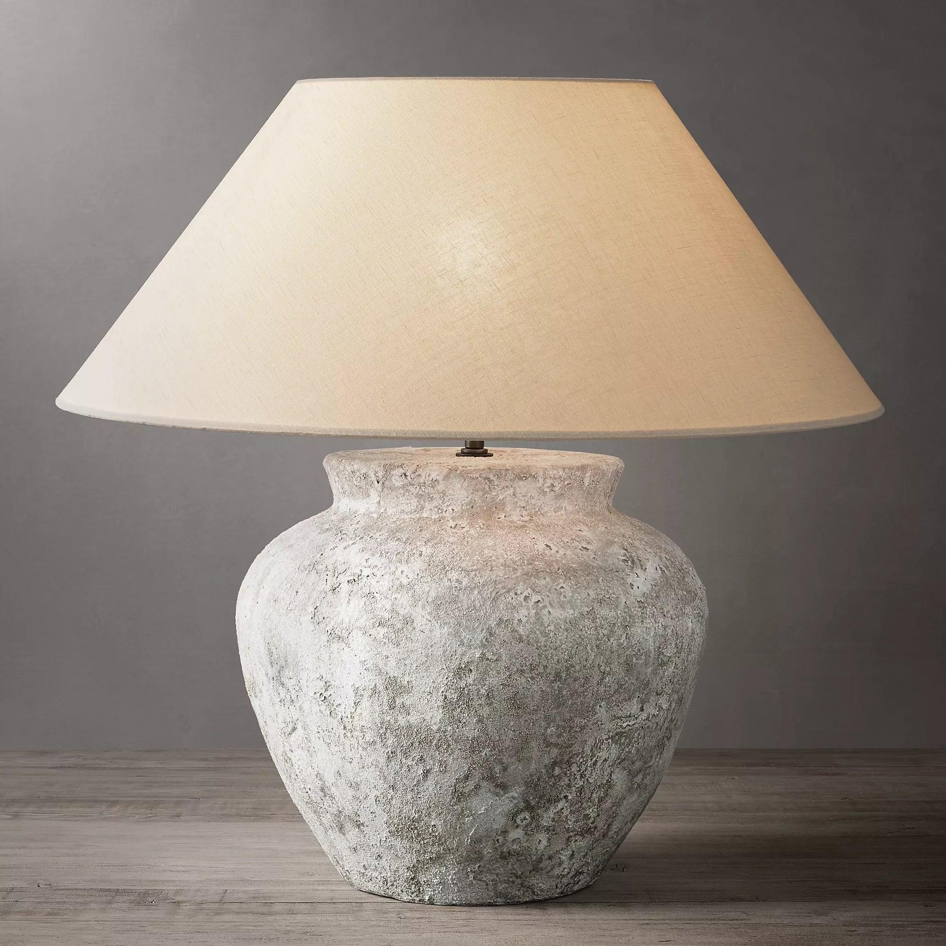 Terra Cotta Etruscan Urn Table Lamp - Image 5