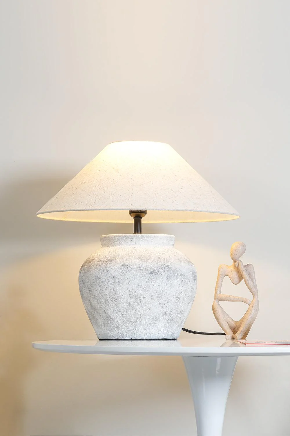 Terra Cotta Etruscan Urn Table Lamp - Image 8